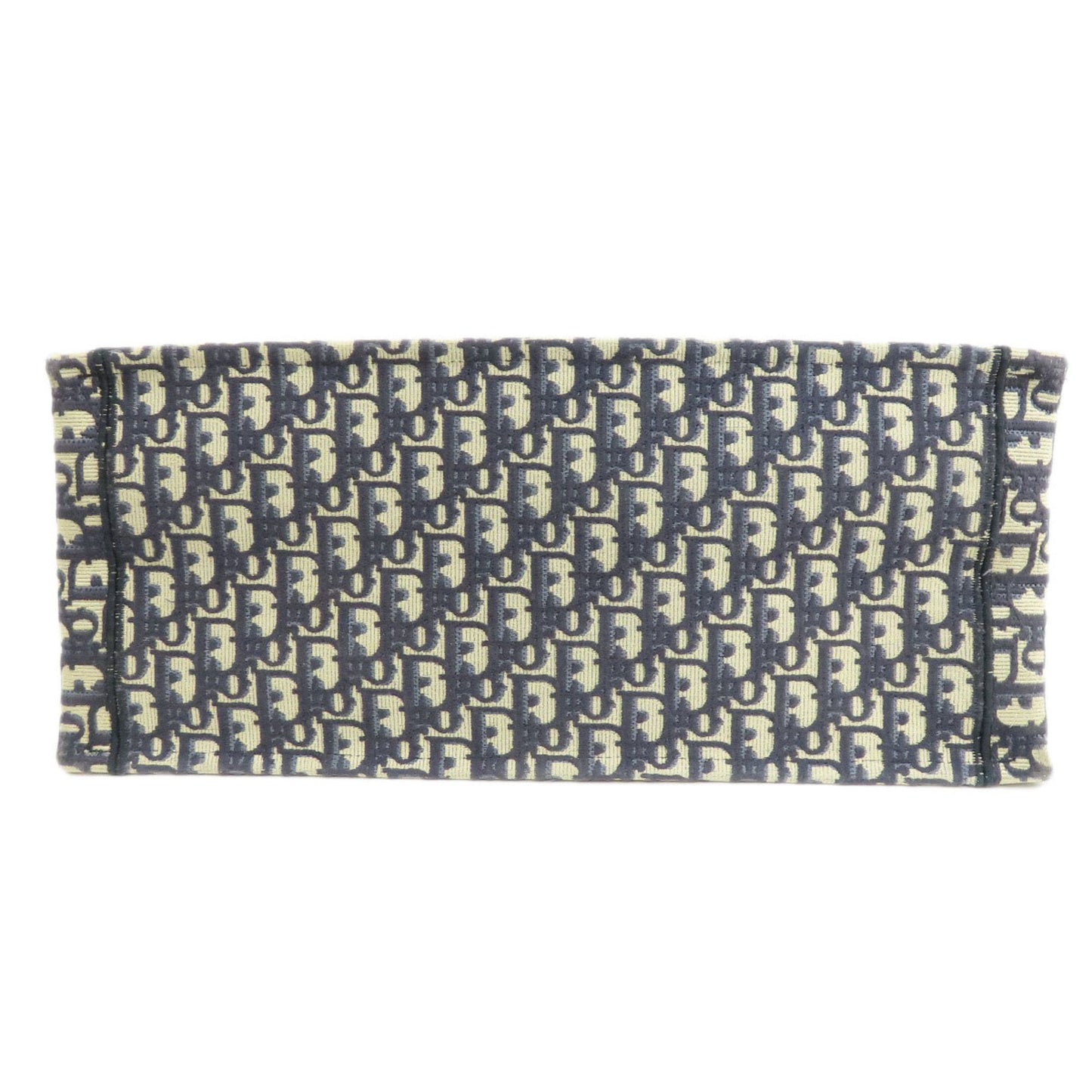 Dior Book Tote, Navy, Canvas, tote