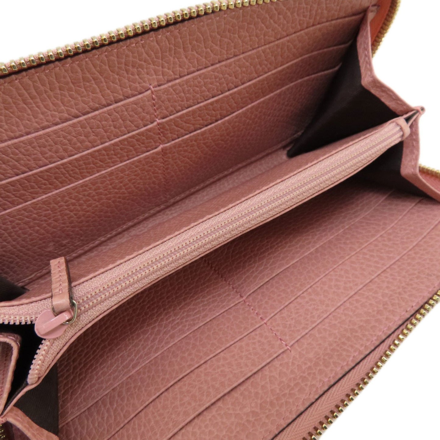 Gucci Interlocking G, Pink, Leather, wallet