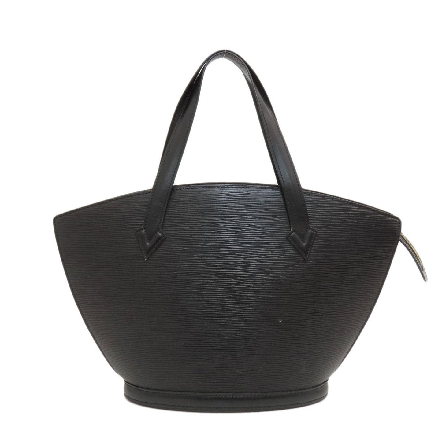 Louis Vuitton Saint Jacques, Black, Leather, handbag