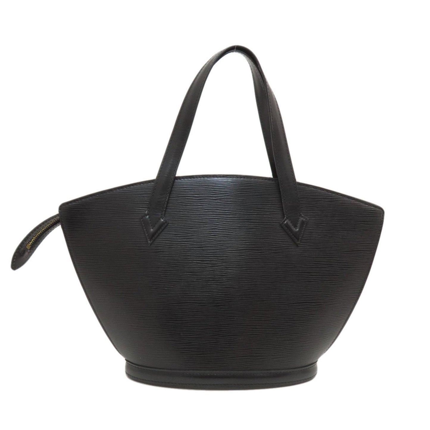 Louis Vuitton Saint Jacques, Black, Leather, handbag