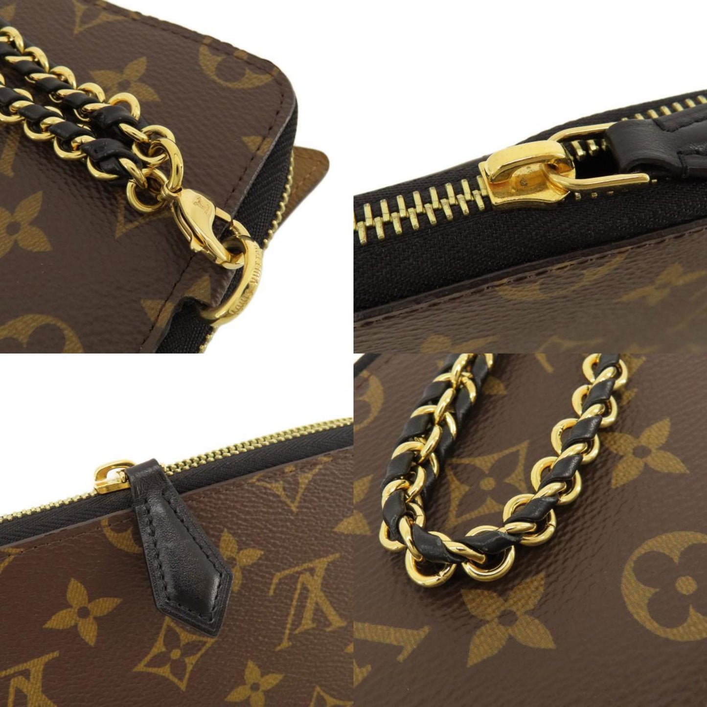 Louis Vuitton Reverse, Brown, Canvas, wallet