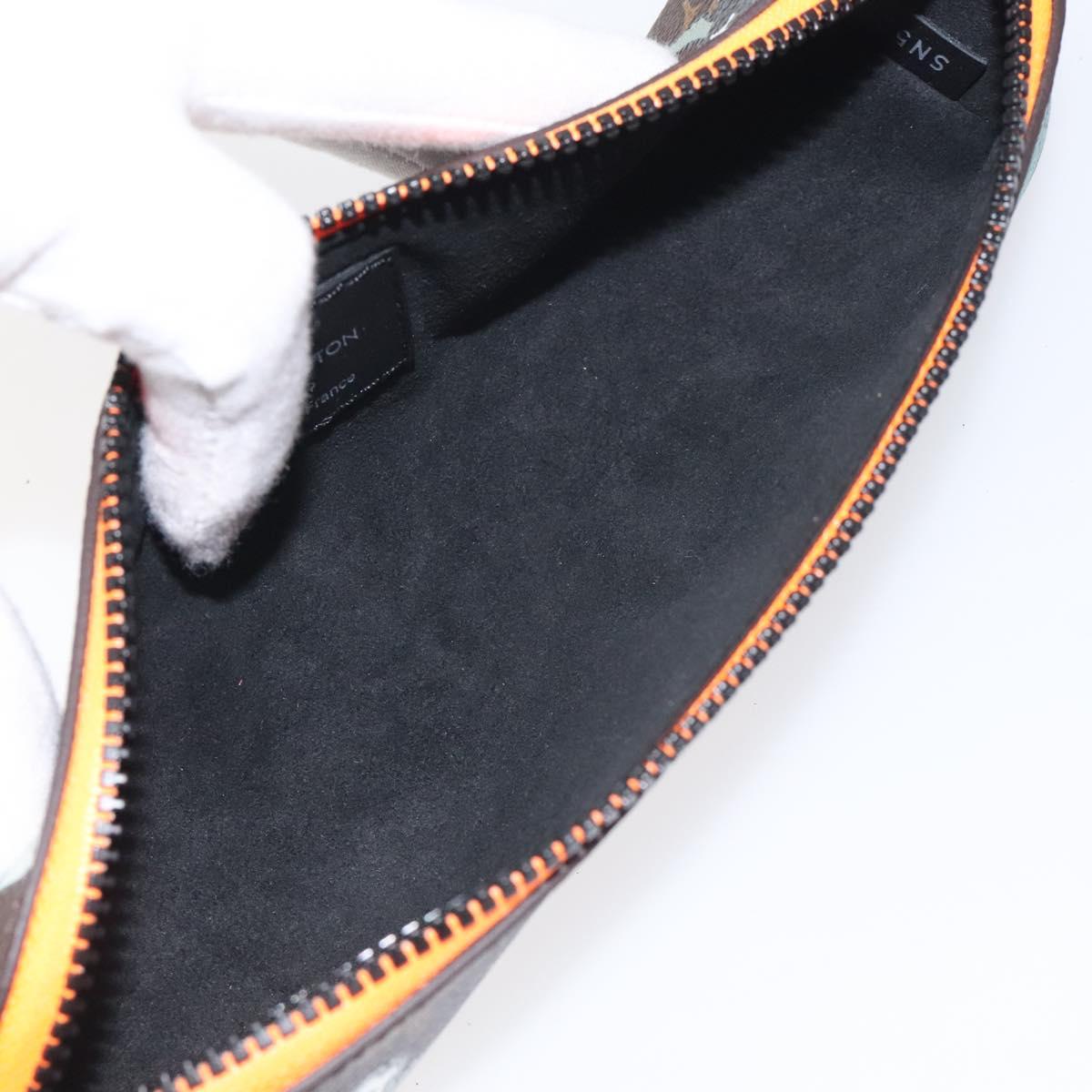 Louis Vuitton Elizabeth, Brown, Canvas, wallet