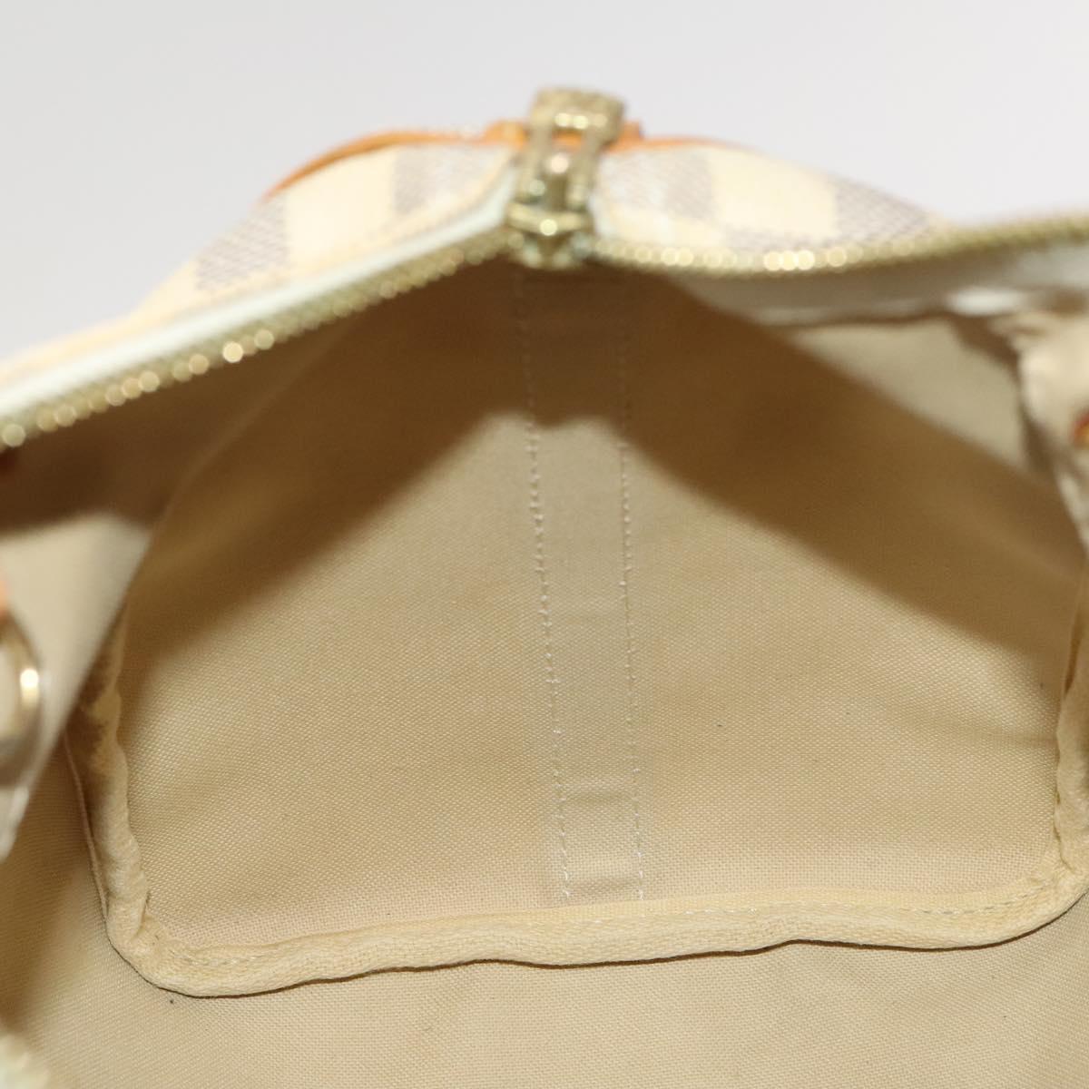 Louis Vuitton Speedy Bandoulière 30, White, Canvas, handbag