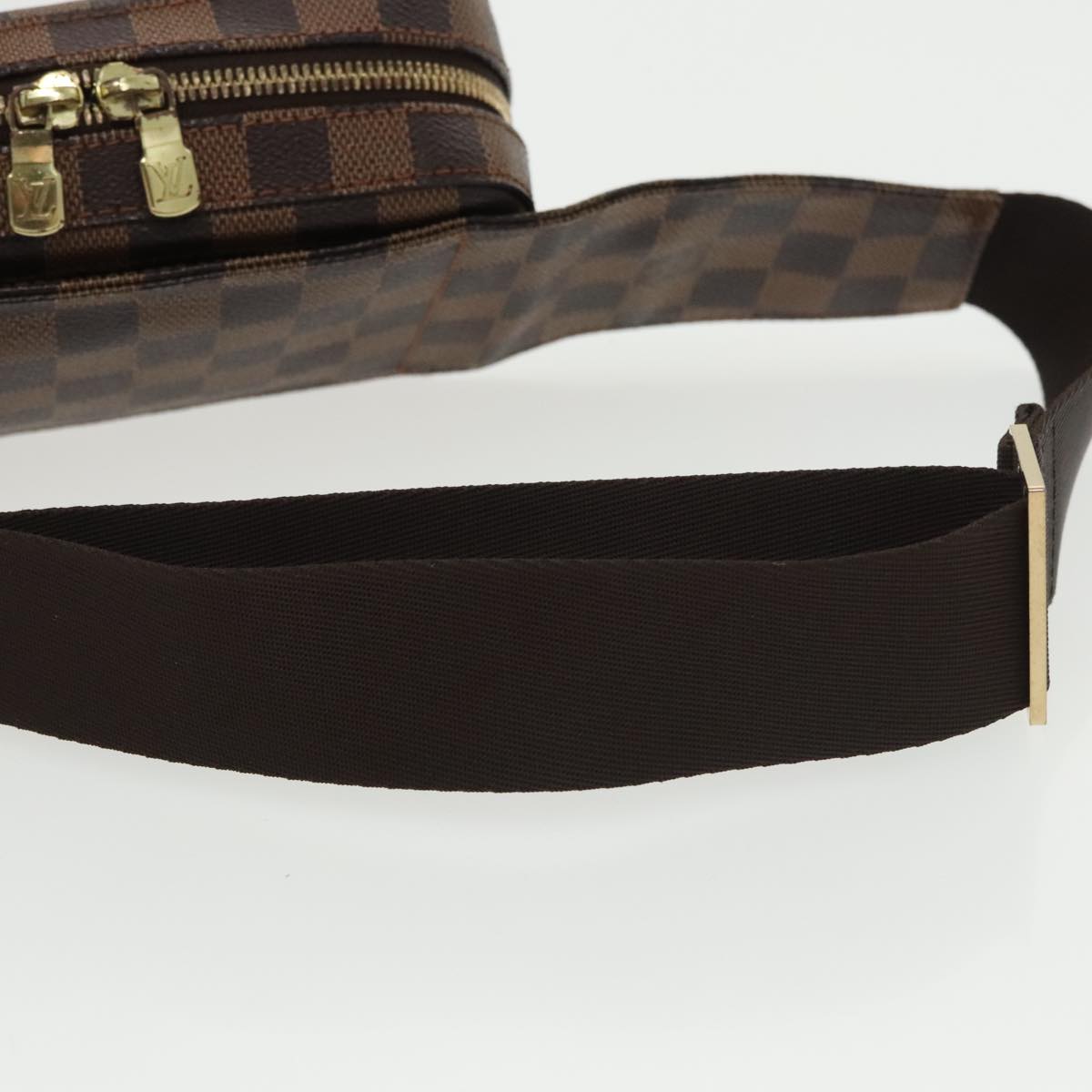 Louis Vuitton Geronimos, Brown, Canvas, shoulder