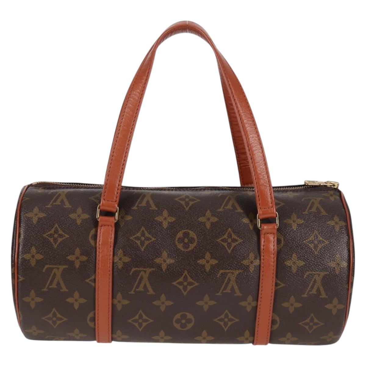 Louis Vuitton Papillon 30, Brown, Canvas, handbag