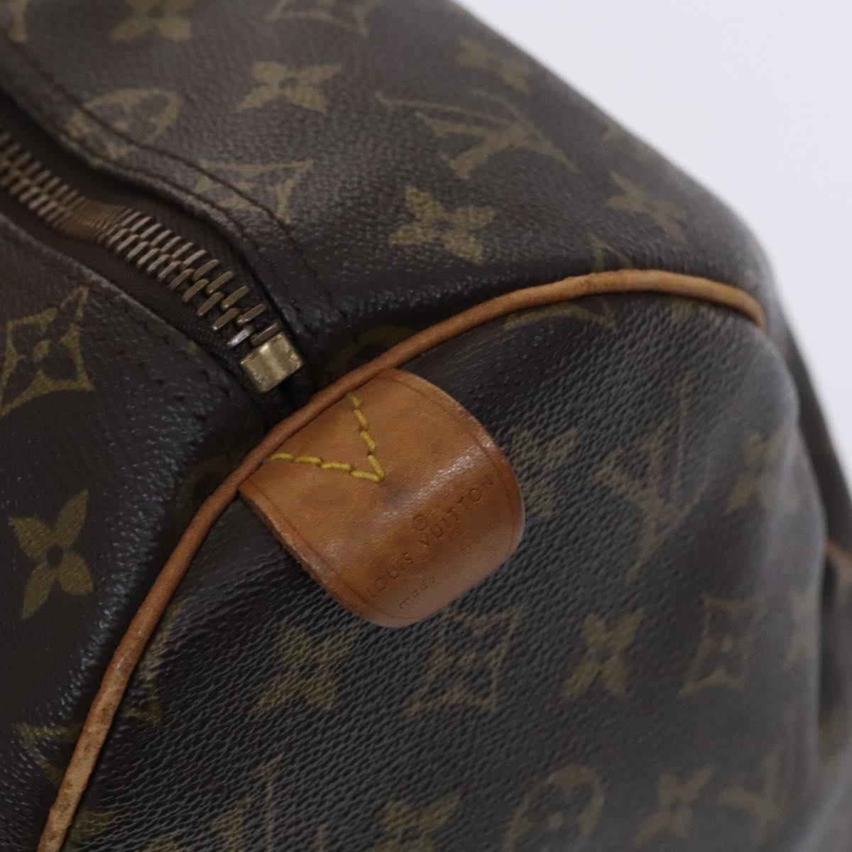 Louis Vuitton Keepall 45, Brown, Canvas, travel