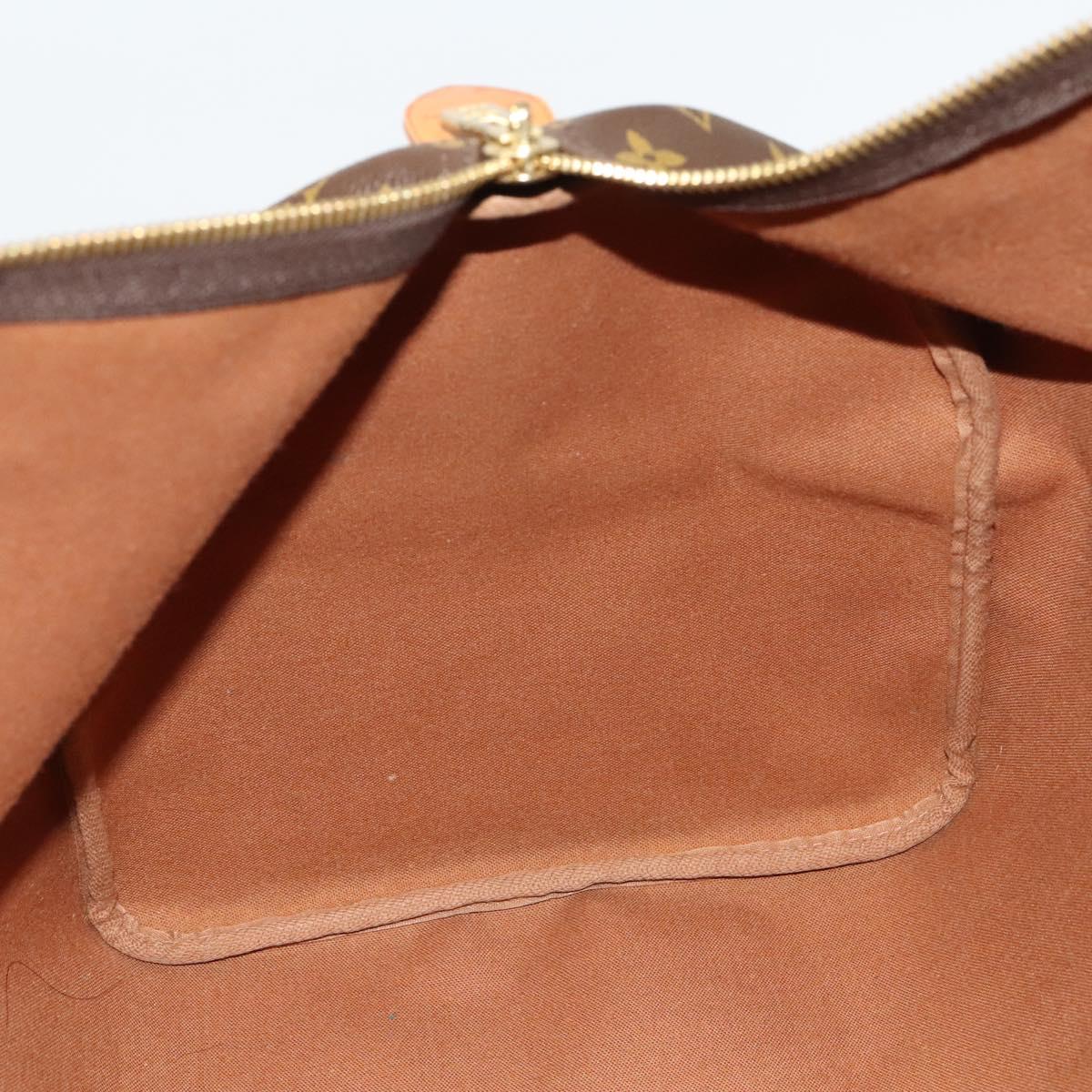 Louis Vuitton Keepall 55, Brown, Canvas, travel