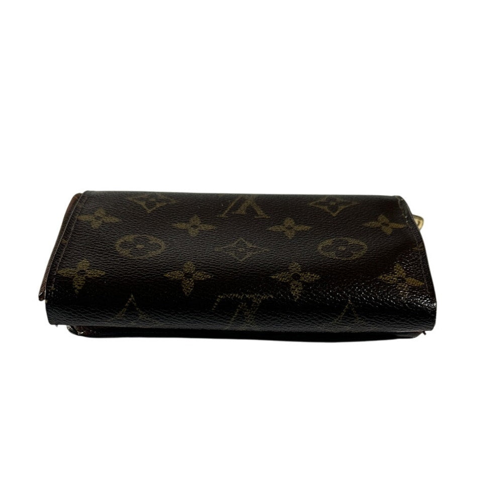 Louis Vuitton Mini Pochette Shoulder Bag Brown