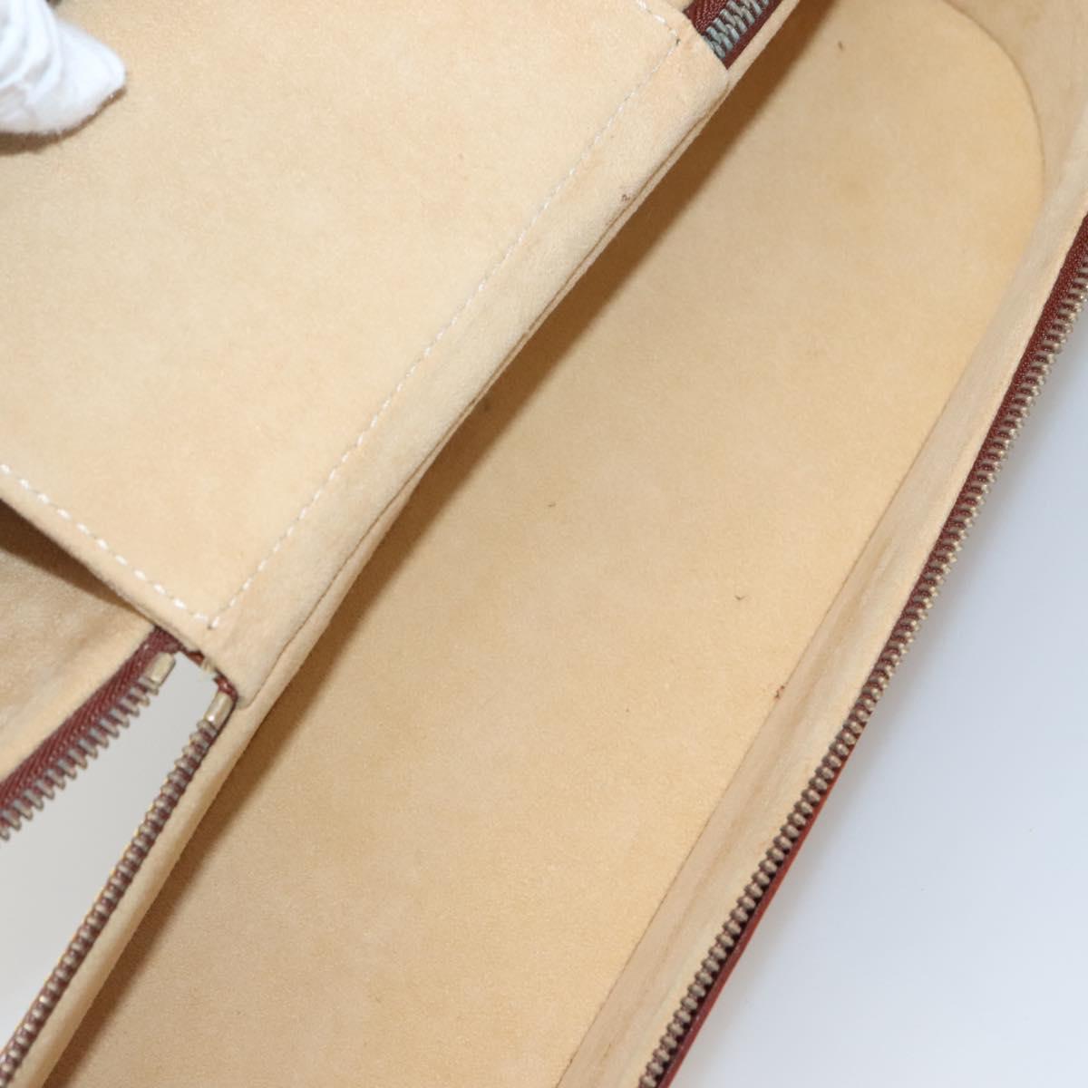 Louis Vuitton, Beige, Leather, shoulder