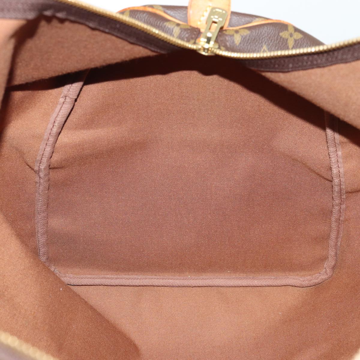 Louis Vuitton Keepall 60, Brown, Canvas, travel