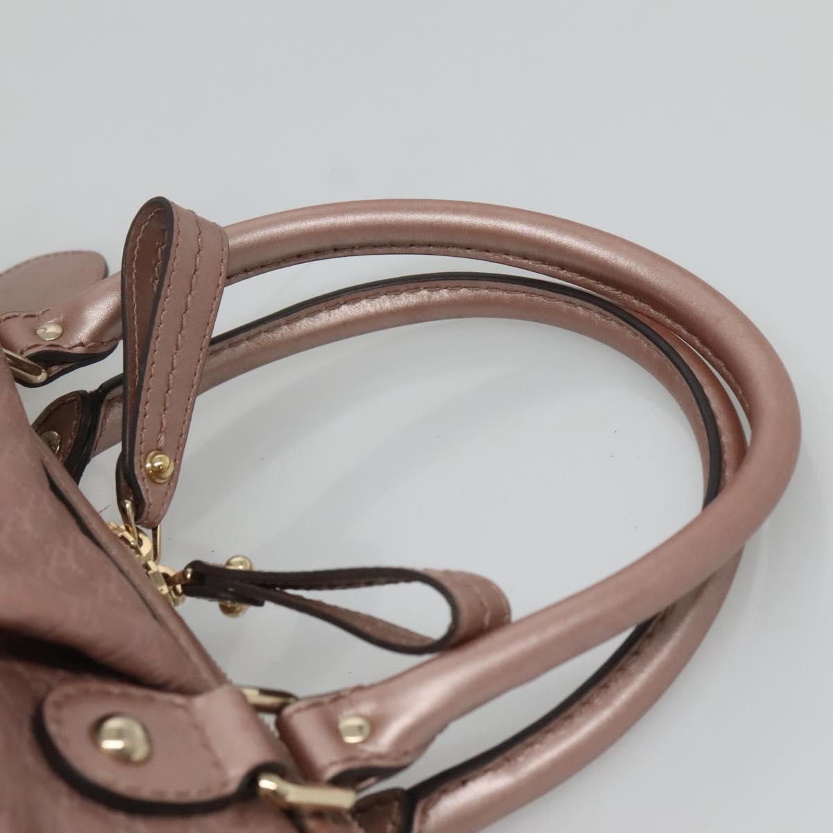 Gucci Guccissima, Pink, Leather, handbag