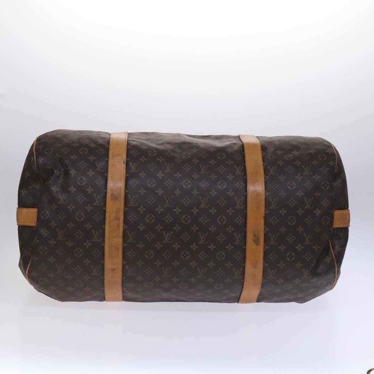Louis Vuitton Sac Polochon, Brown, Canvas, travel