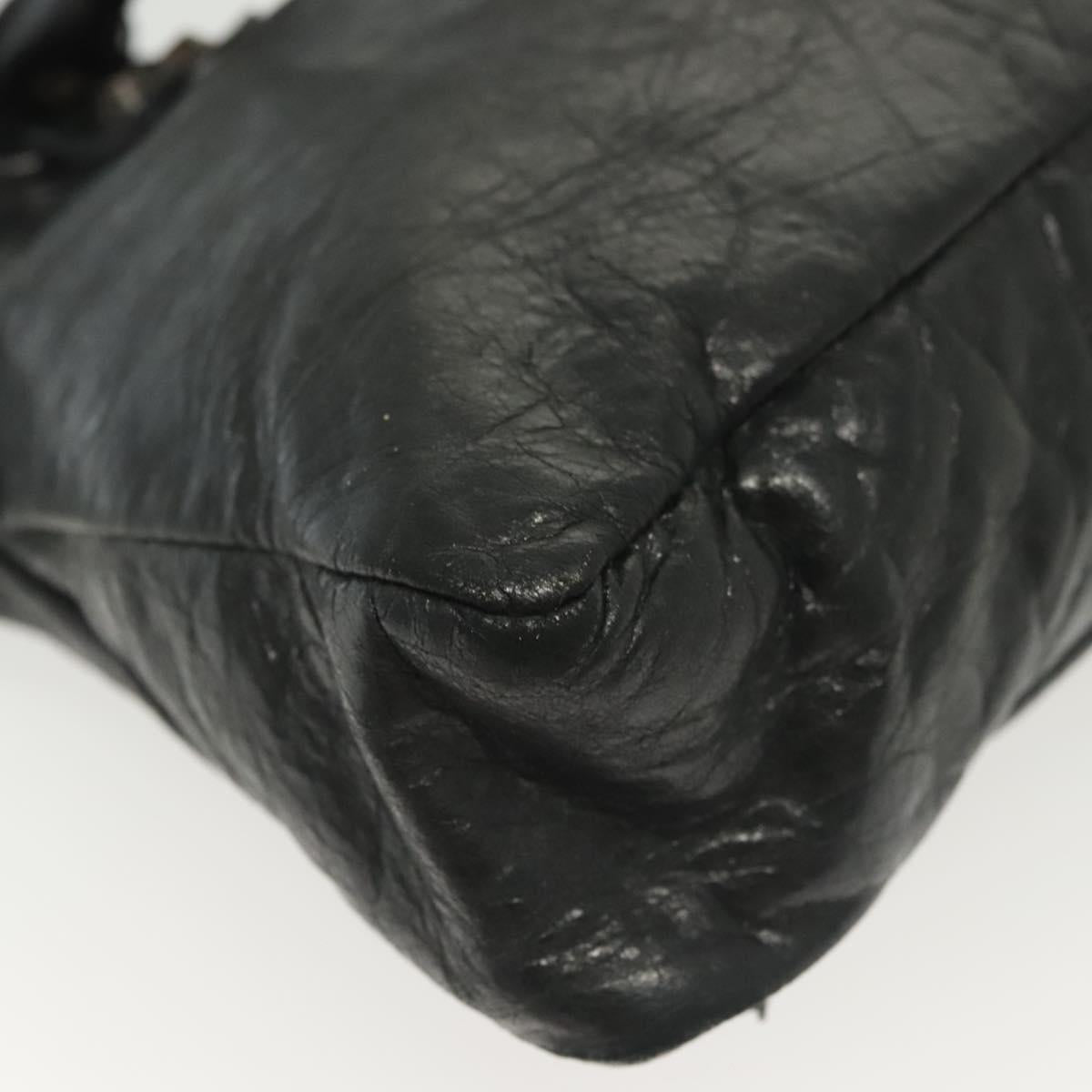Balenciaga First, Black, Leather, handbag