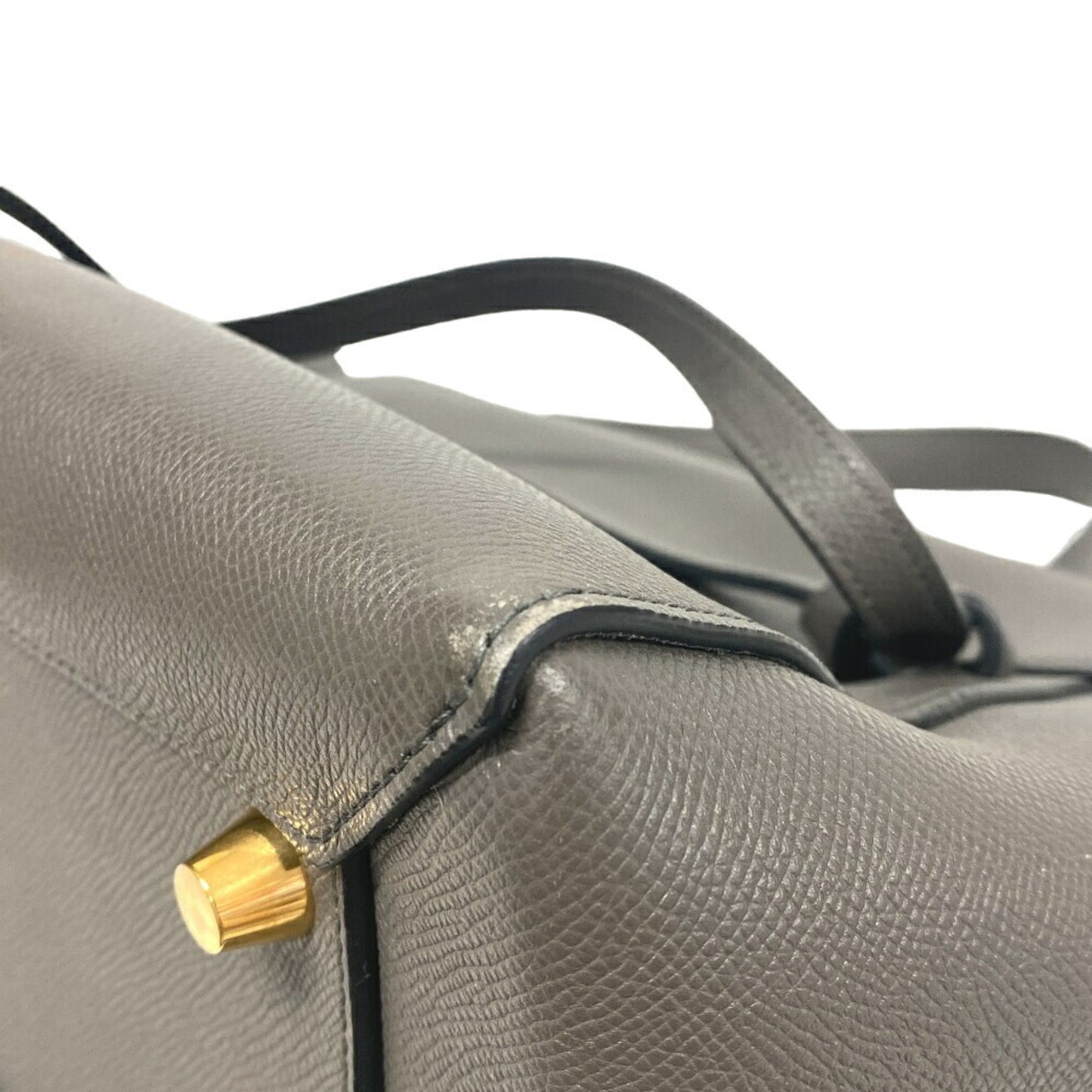 Céline, Grey, Leather, handbag