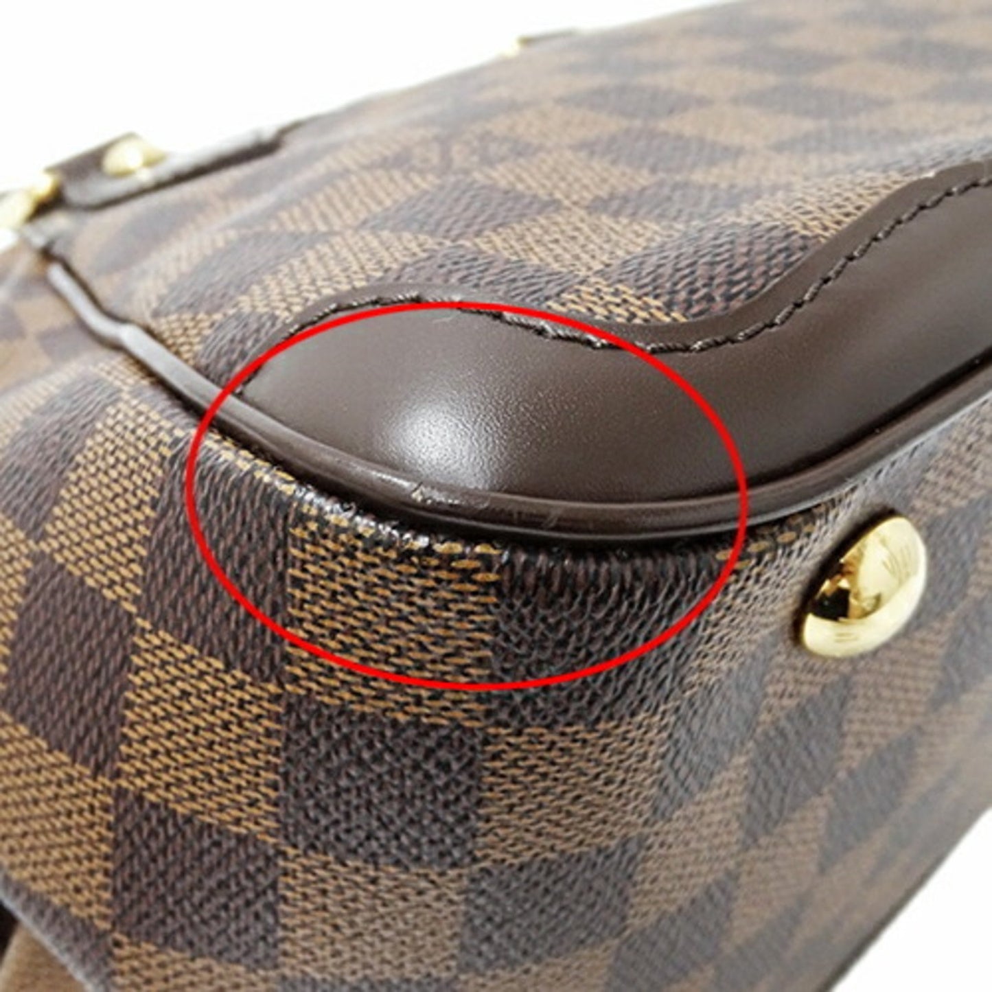 Louis Vuitton Verona, Brown, Canvas, shoulder