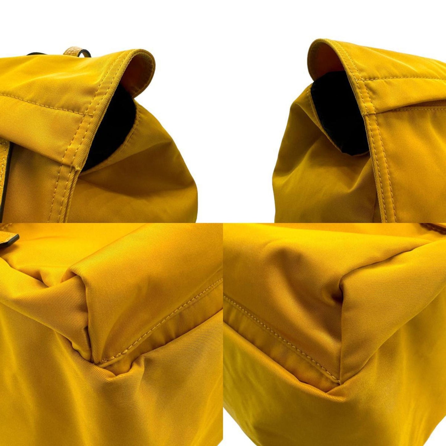 Fendi, Yellow, Synthetic, backpack