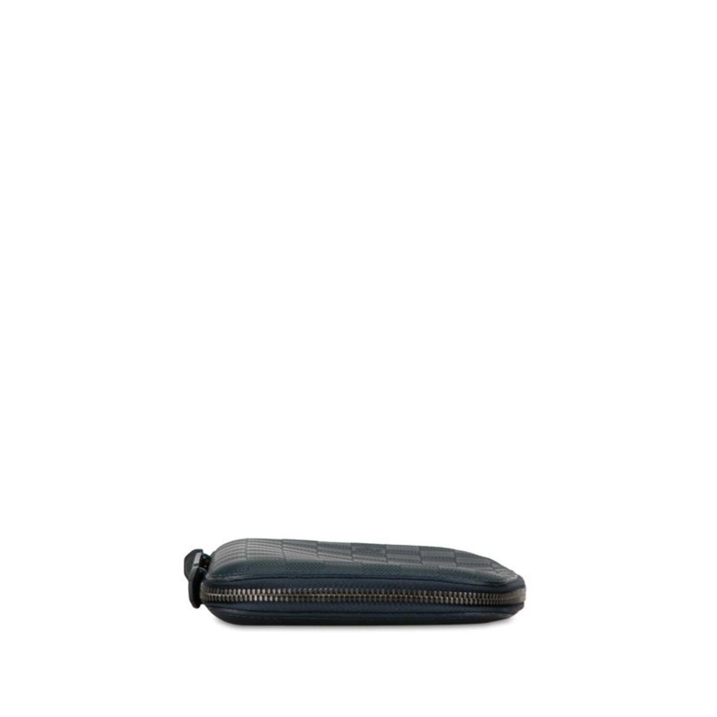 Louis Vuitton Zippy XL, Navy, Leather, wallet