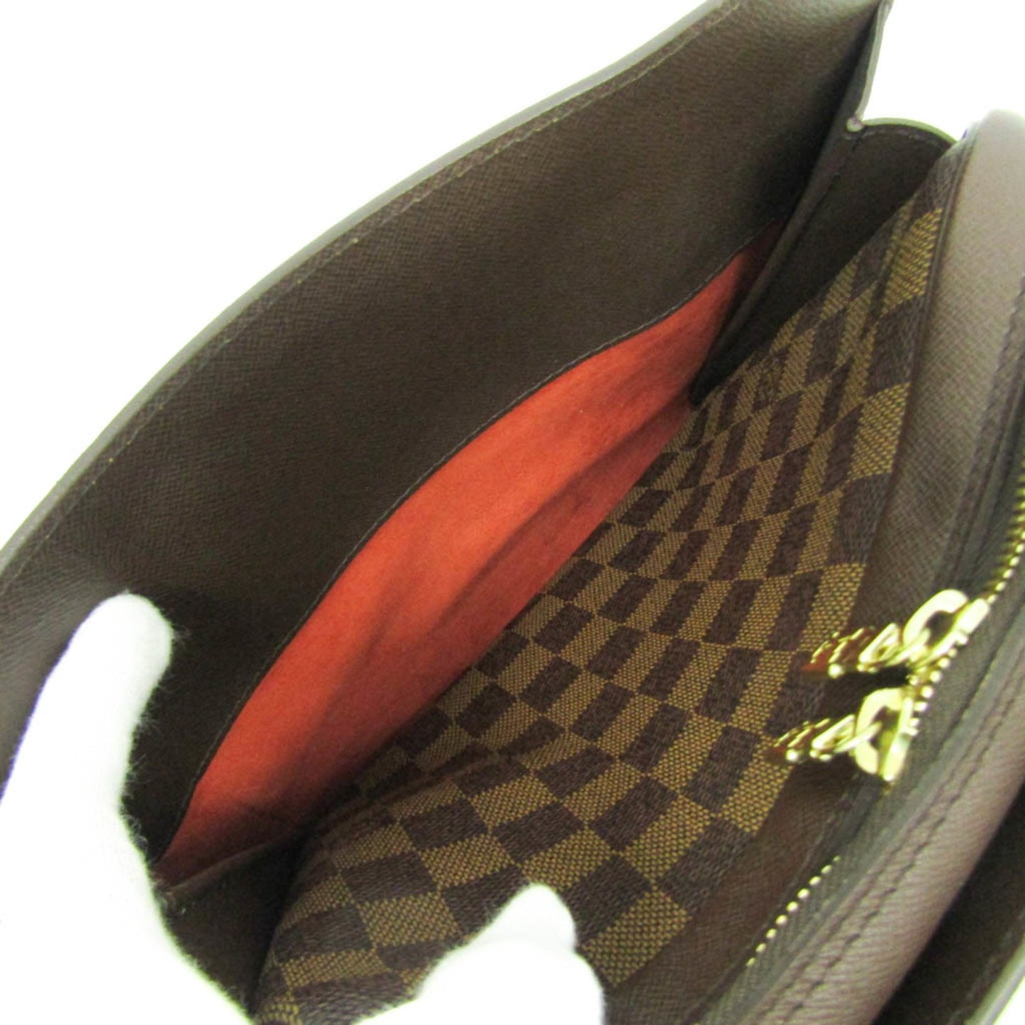Louis Vuitton Triana, Brown, Canvas, handbag
