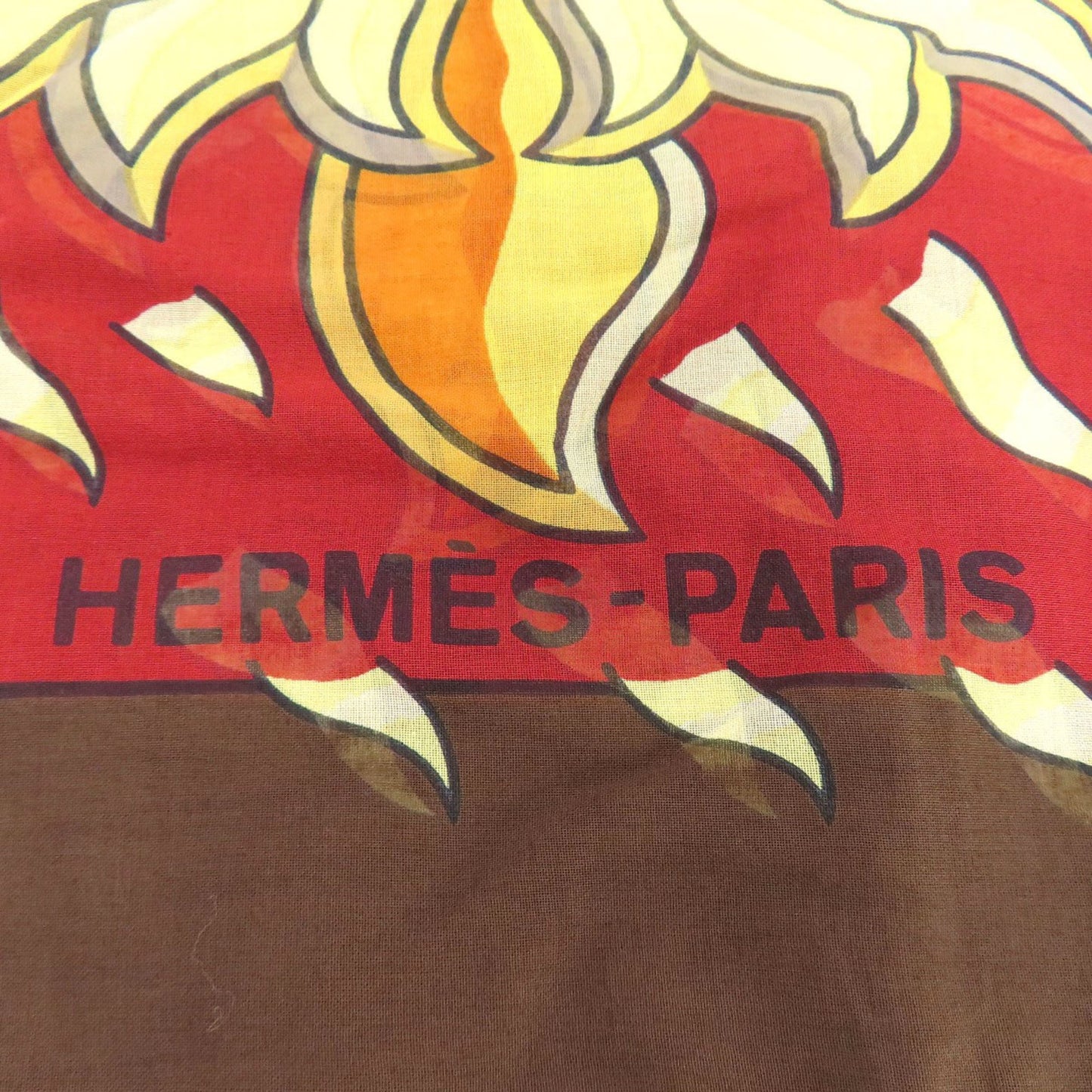 Hermès, Multicolour, Cotton, scarf