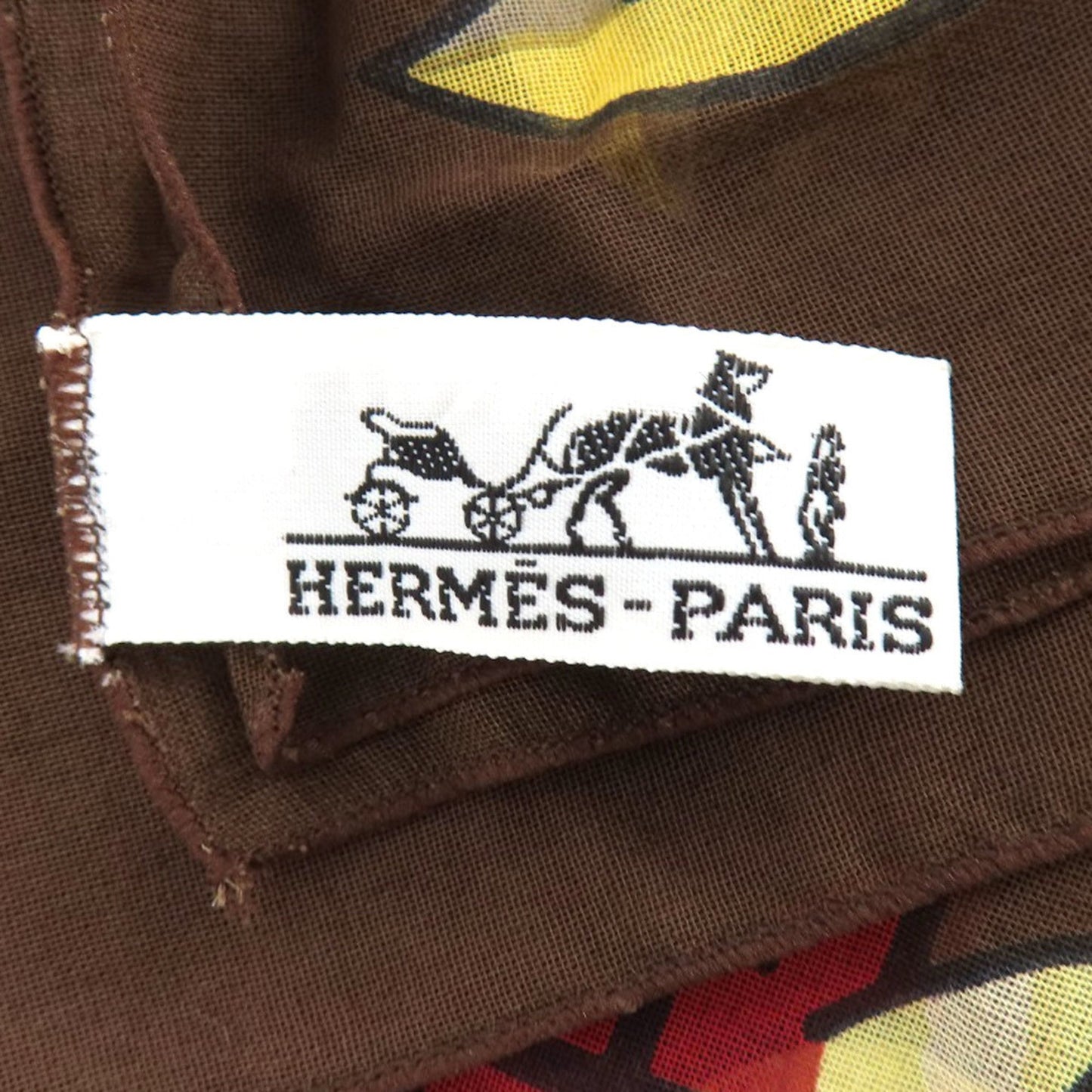 Hermès, Multicolour, Cotton, scarf