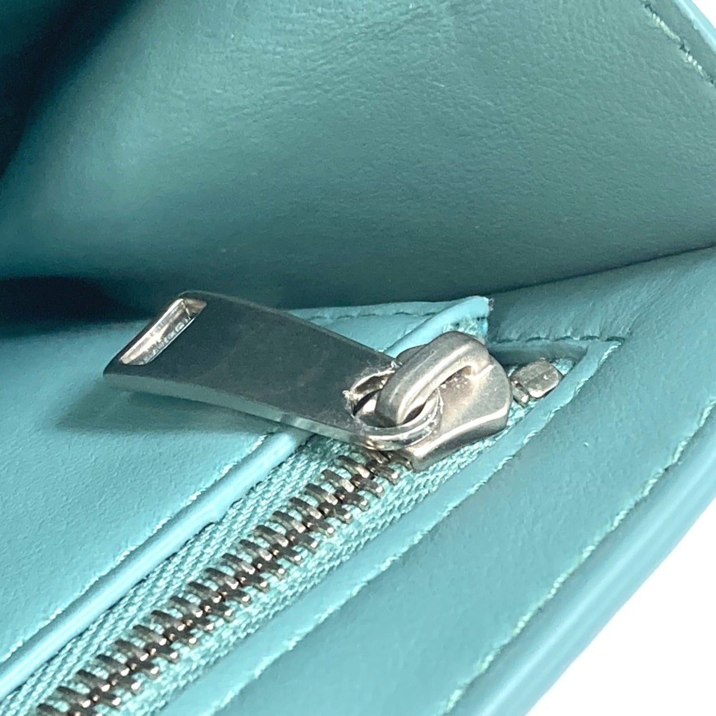 Bottega Veneta Veneta, Blue, Leather, wallet