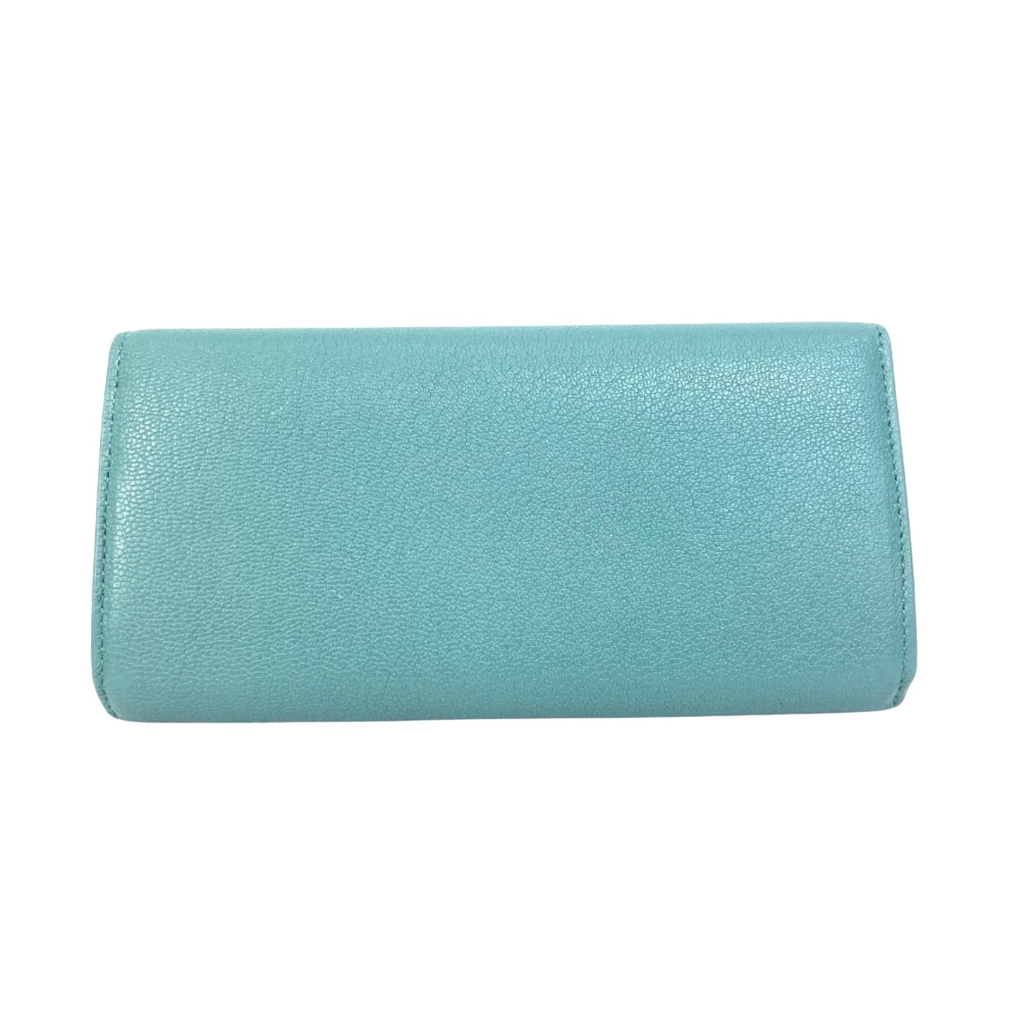 Bottega Veneta Veneta, Blue, Leather, wallet