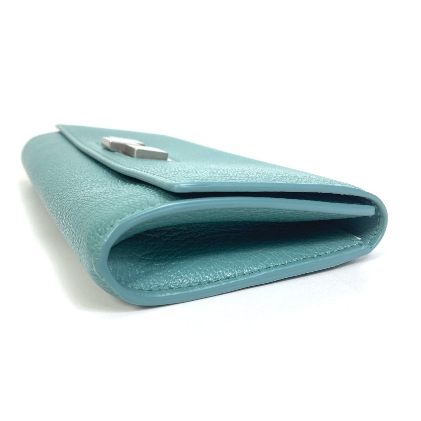 Bottega Veneta Veneta, Blue, Leather, wallet