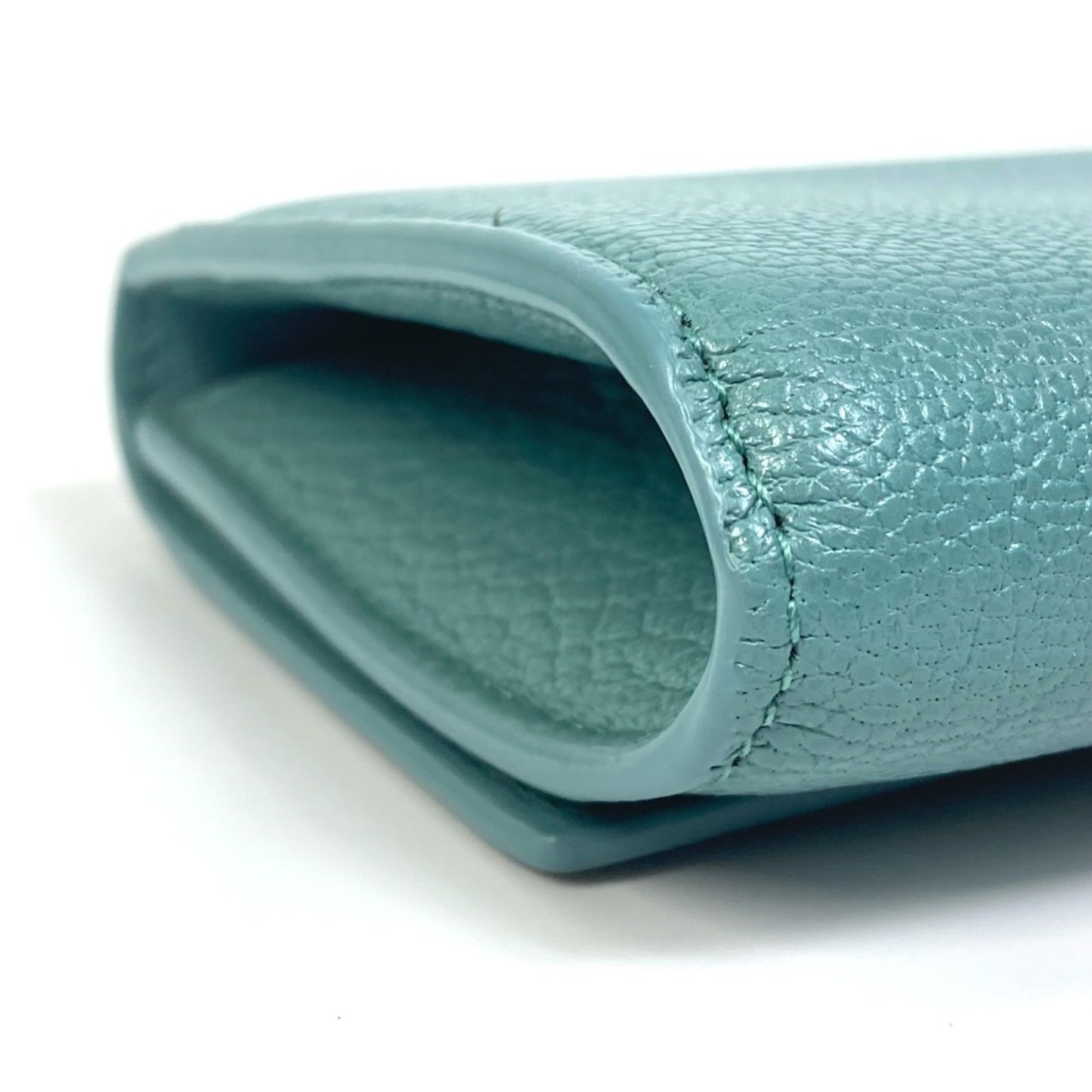 Bottega Veneta Veneta, Blue, Leather, wallet