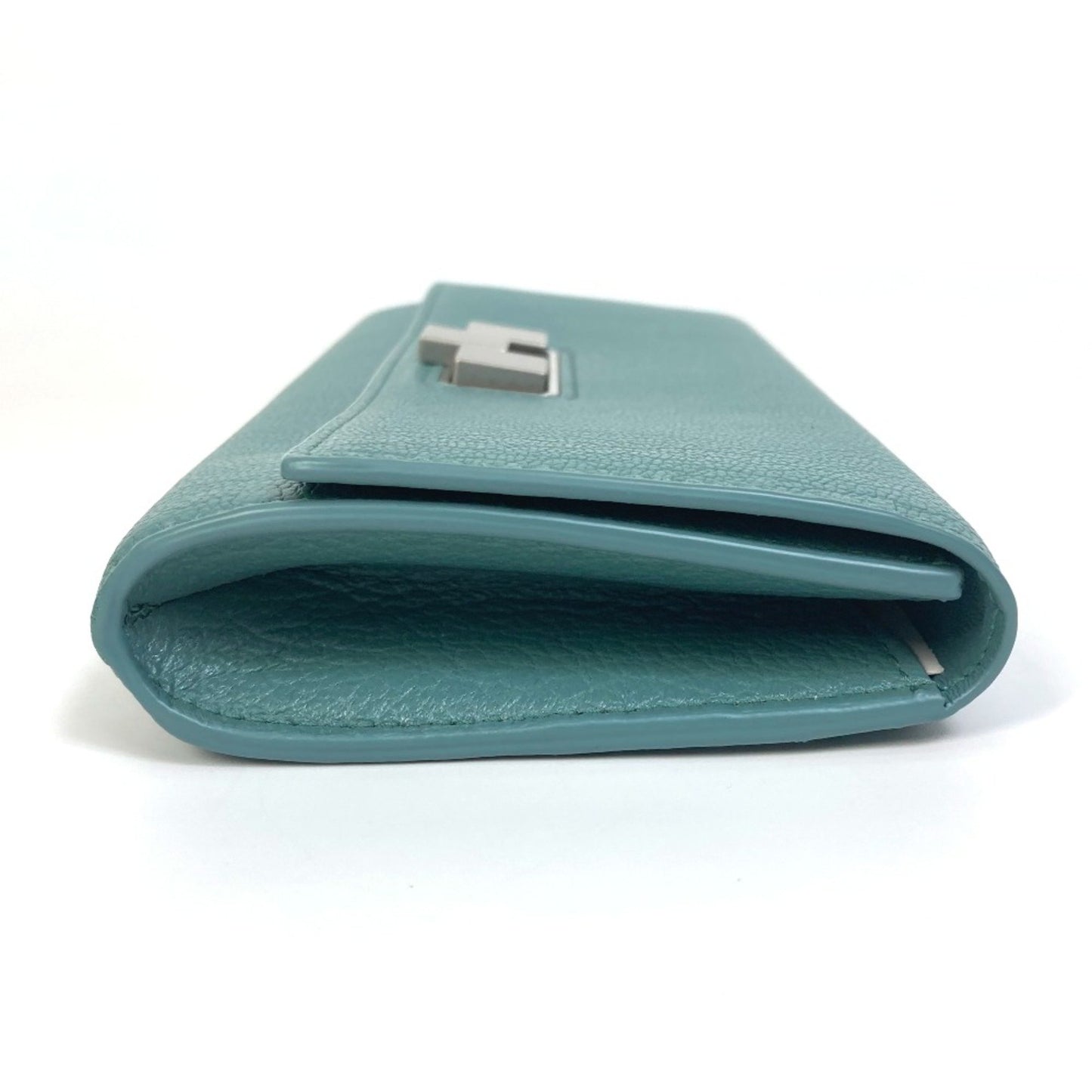 Bottega Veneta Veneta, Blue, Leather, wallet
