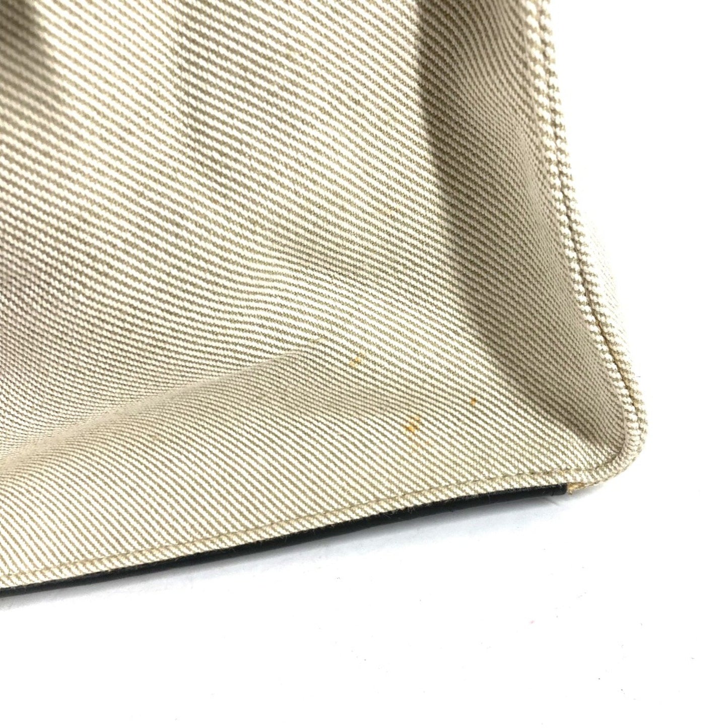 Céline Ring, Beige, Canvas, shoulder