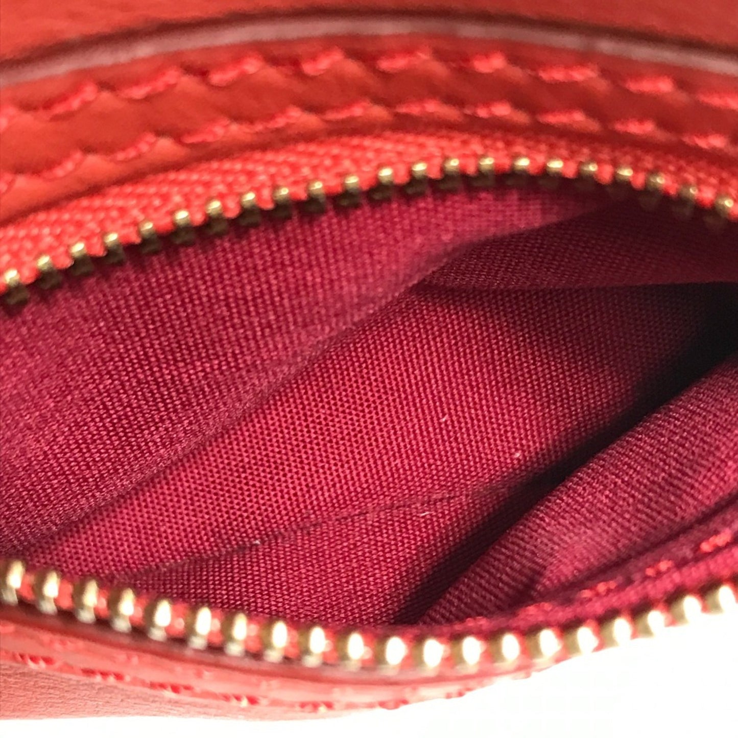 Céline Nano Luggage, Red, Leather, handbag