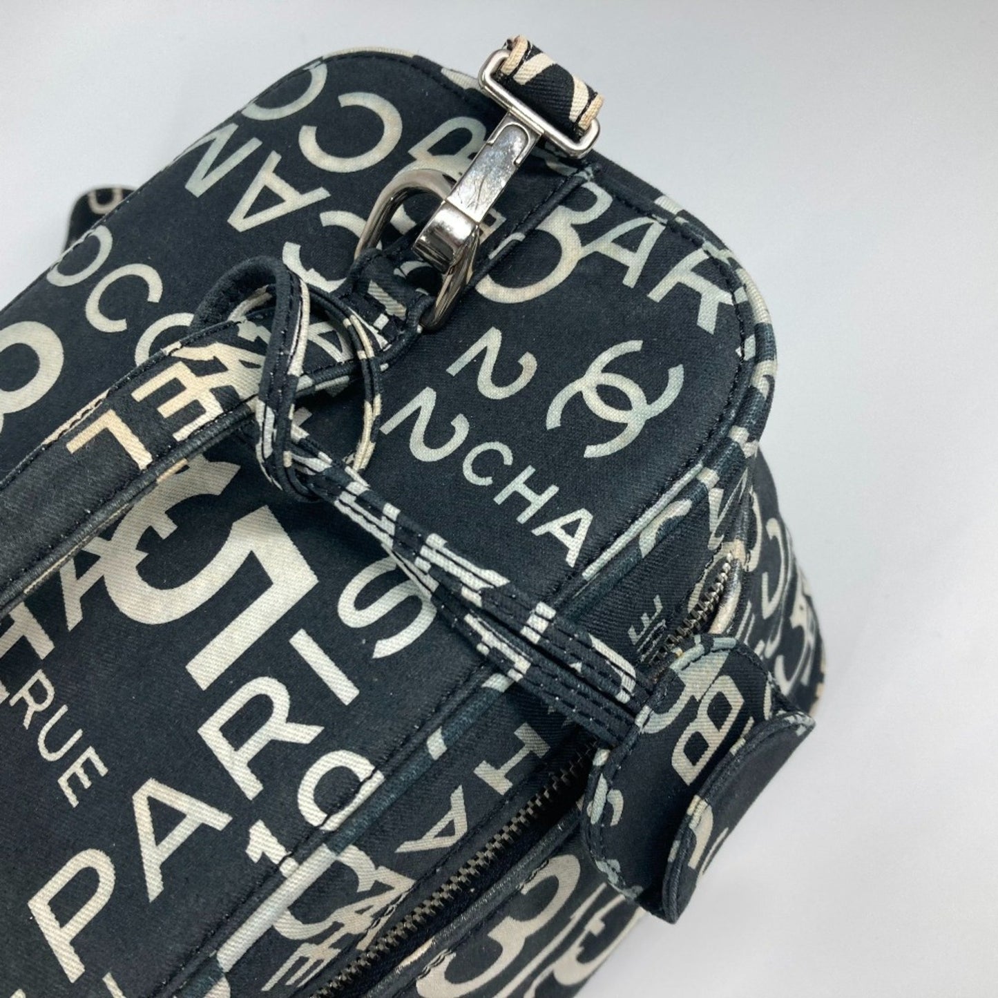 Chanel Vanity, Black, Denim - Jeans, shoulder