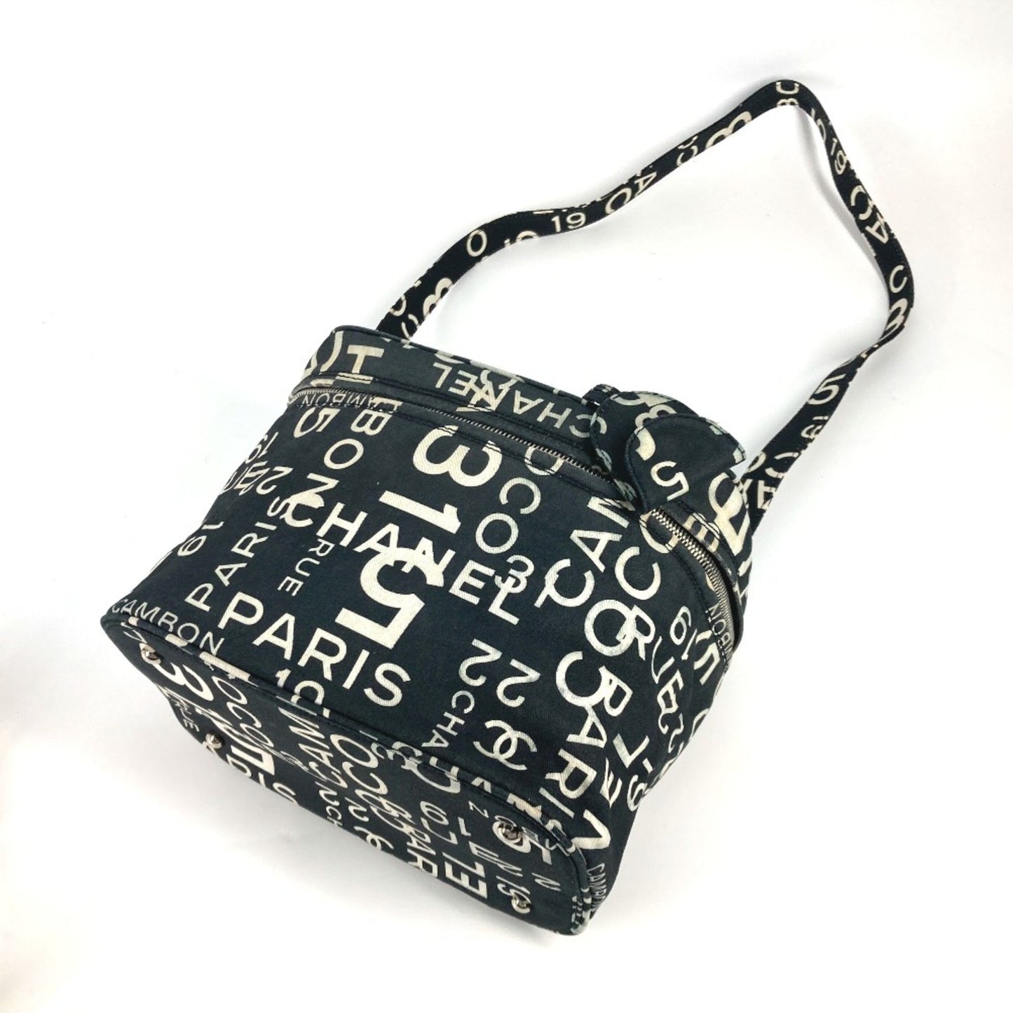 Chanel Vanity, Black, Denim - Jeans, shoulder