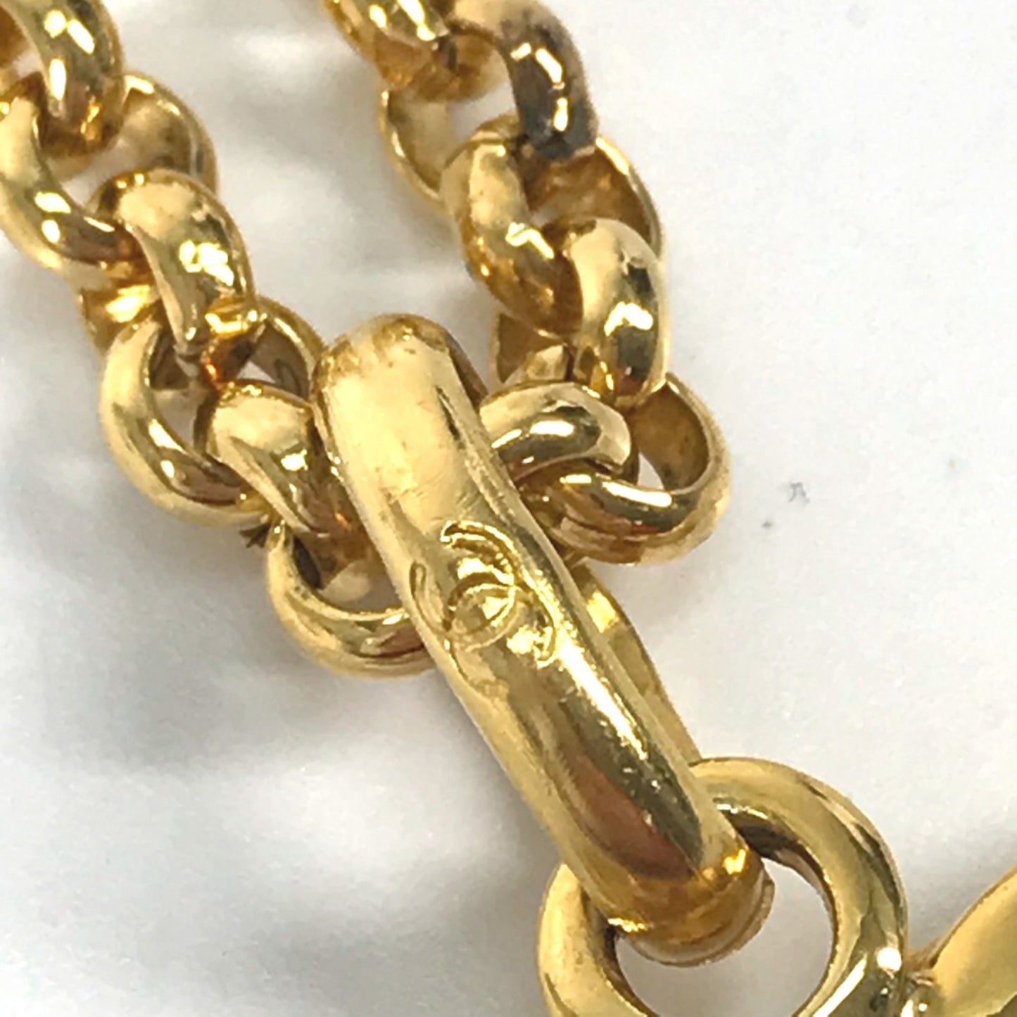 Chanel Coco Mark, Gold, Gold Plated, necklace