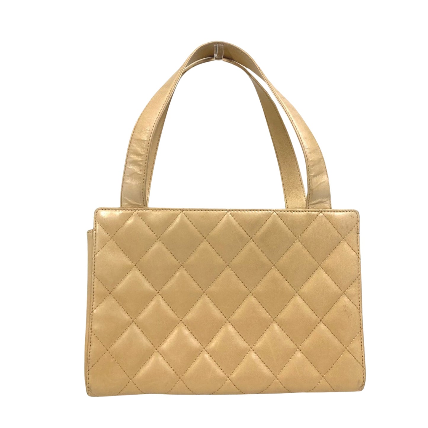 Chanel Wild stitch, Beige, Leather, handbag