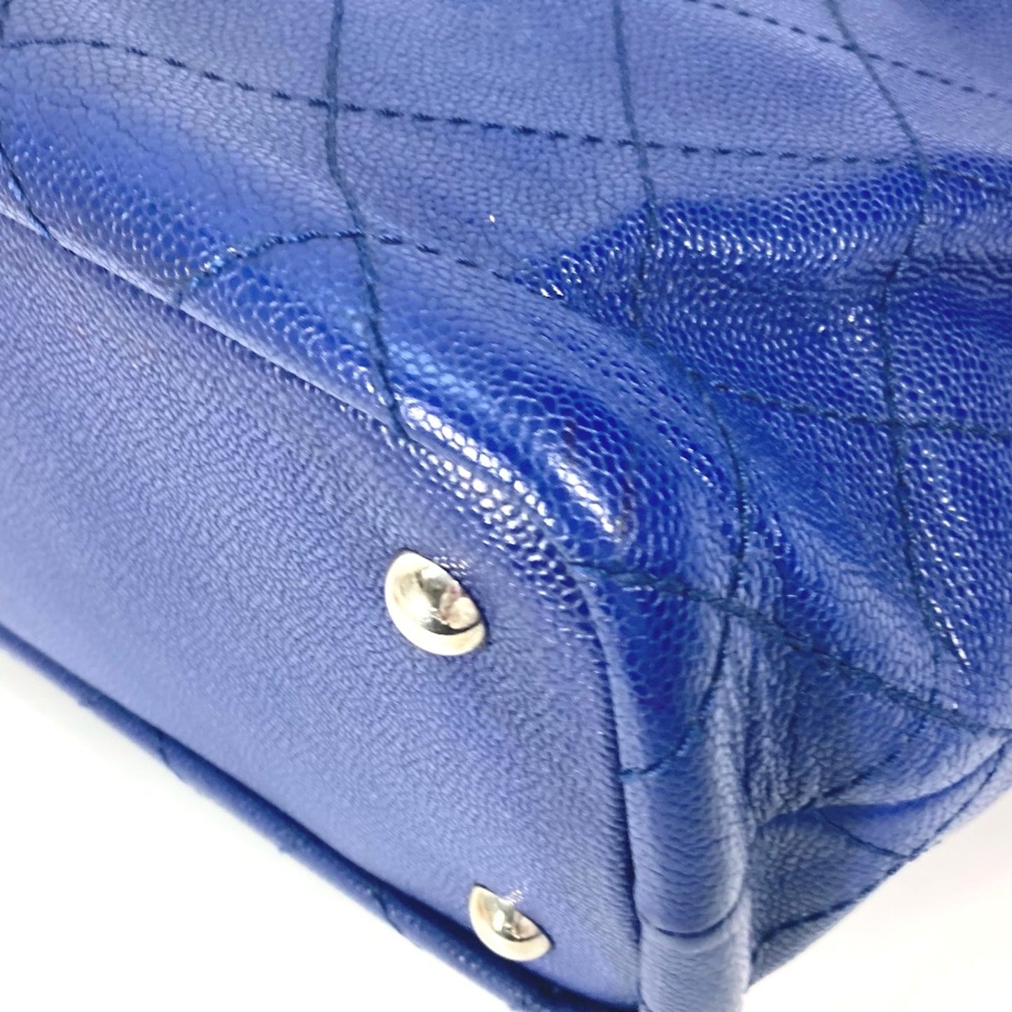 Chanel Cabas, Navy, Leather, tote