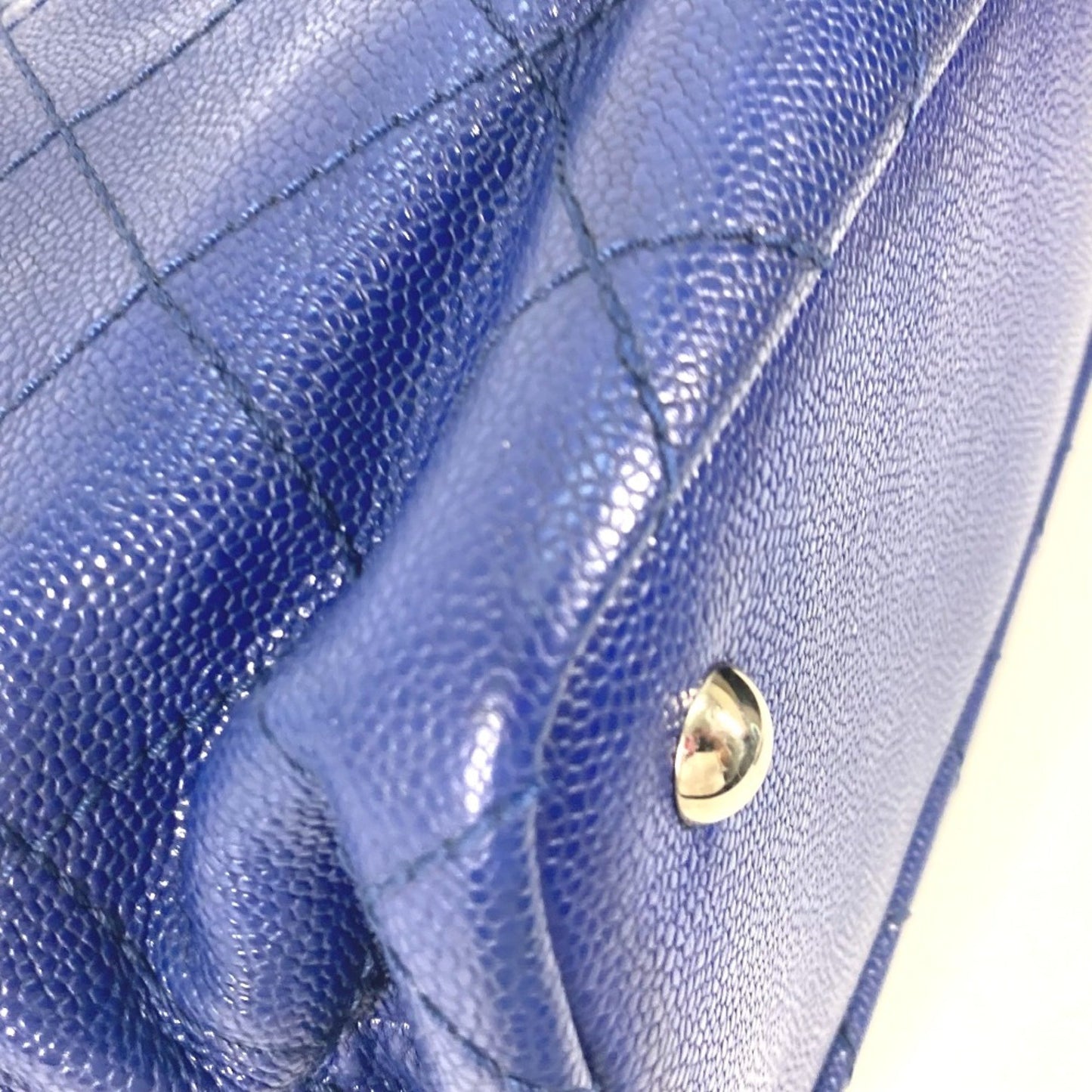 Chanel Cabas, Navy, Leather, tote