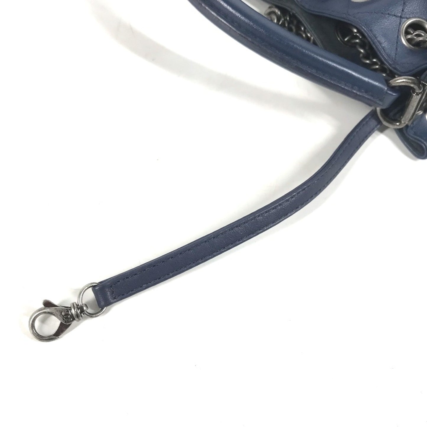Chanel Matelassé, Blue, Leather, backpack