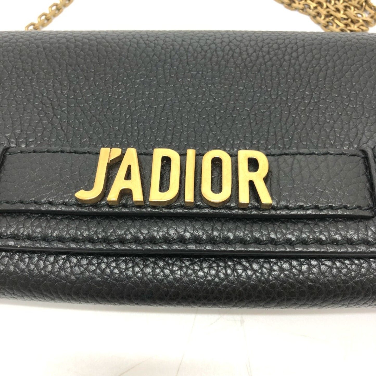 Dior J'Adior, Black, Leather, shoulder