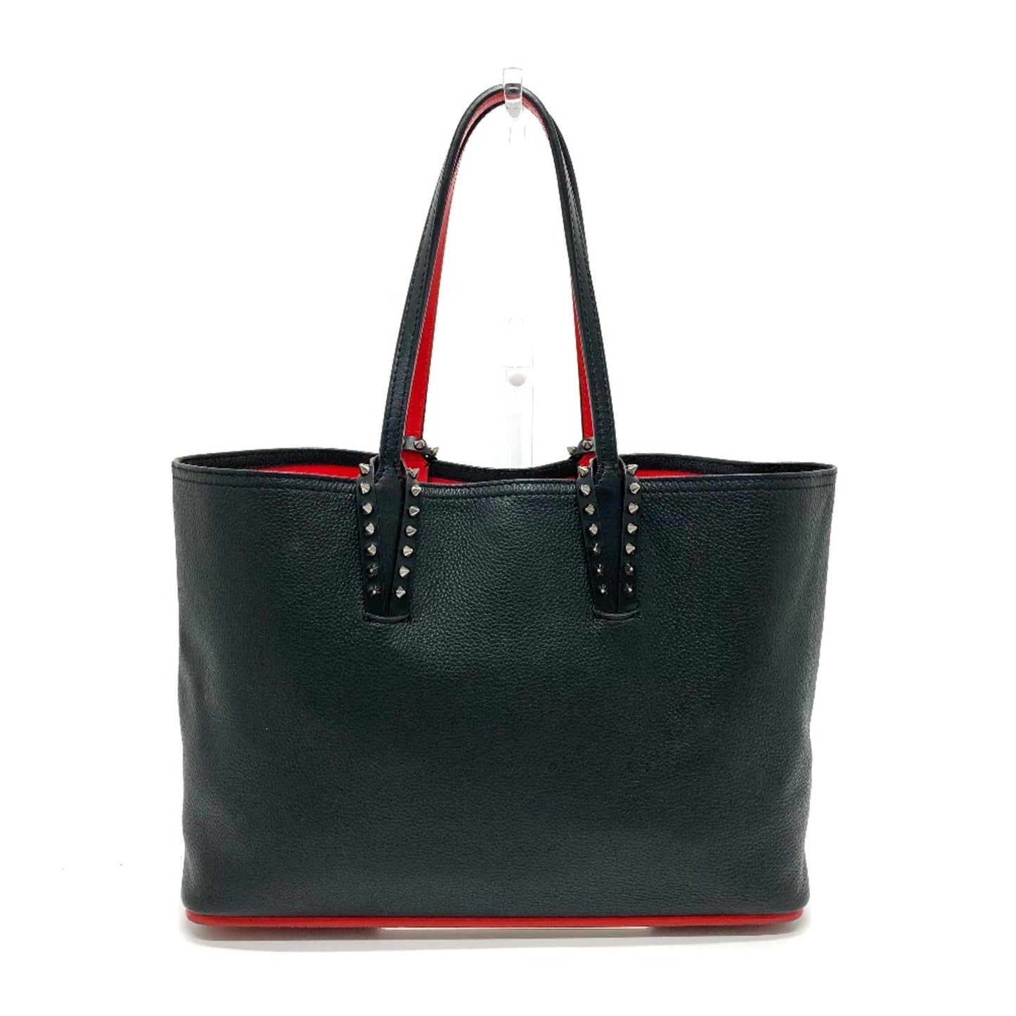 Christian Louboutin Cabata, Black, Leather, tote