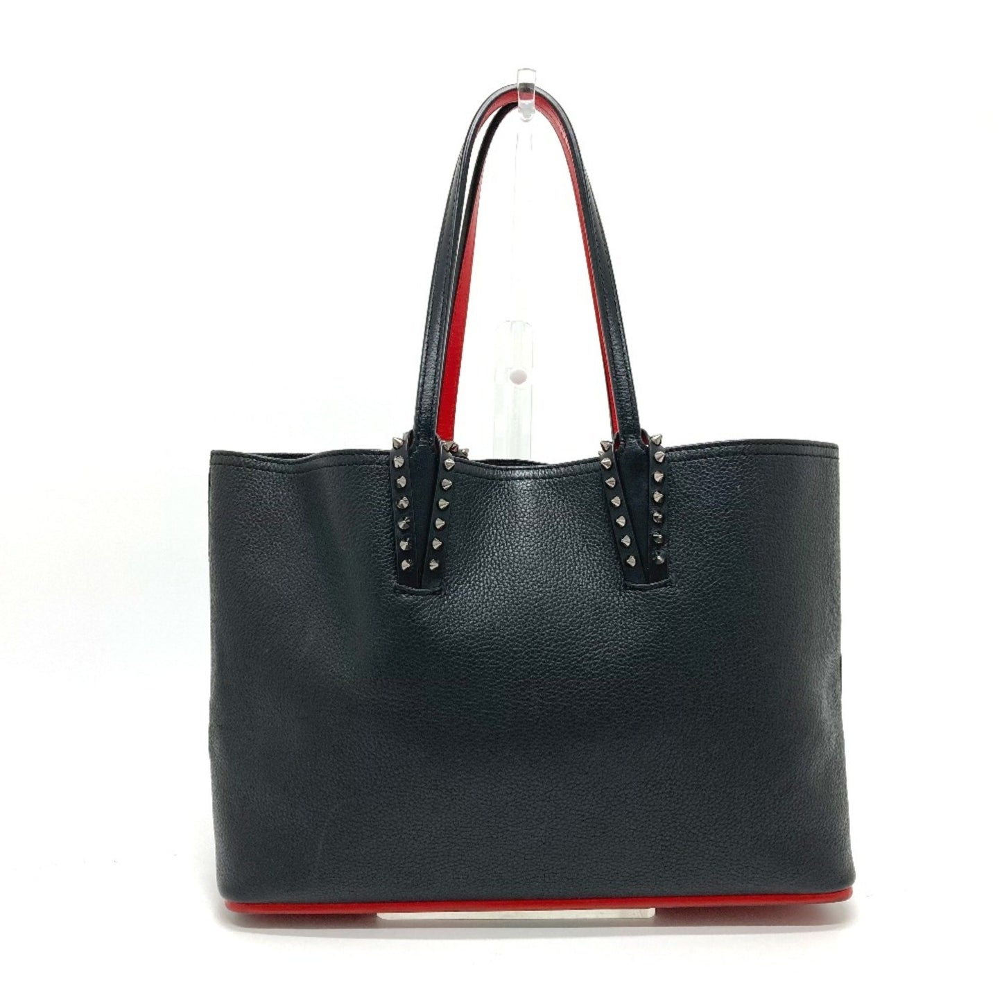 Christian Louboutin Cabata, Black, Leather, tote