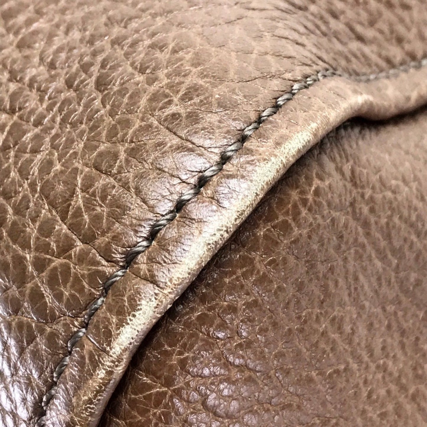 Fendi Chameleon, Brown, Leather, tote