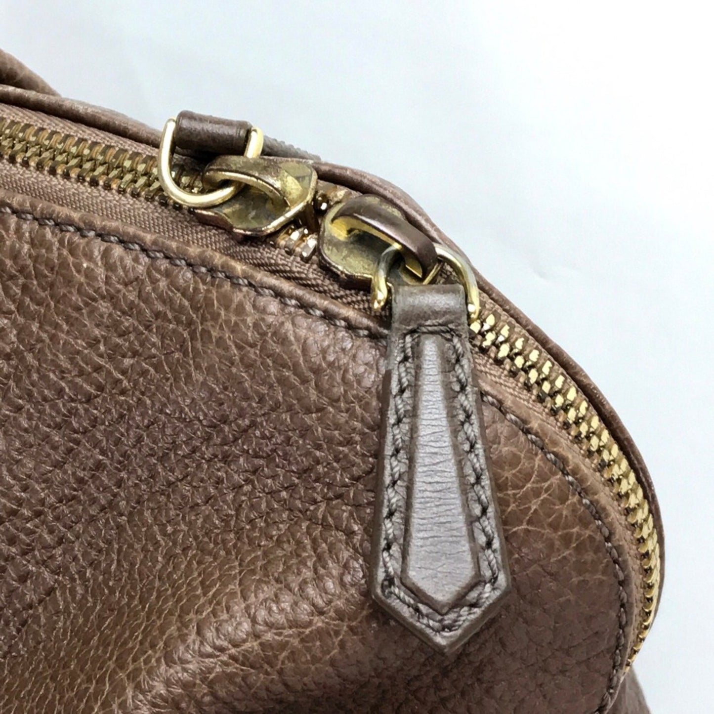 Fendi Chameleon, Brown, Leather, tote