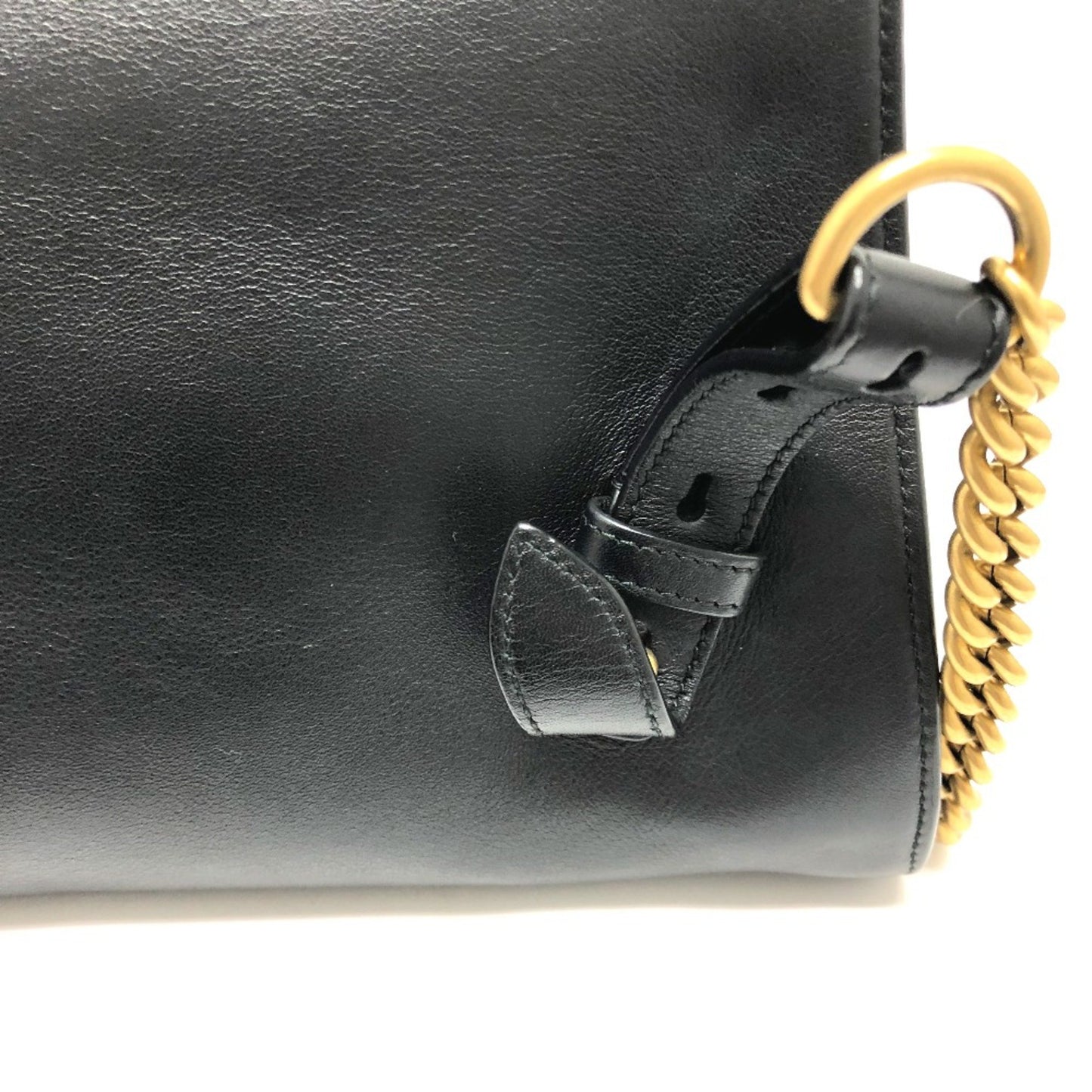 Gucci Animalier, Black, Leather, backpack