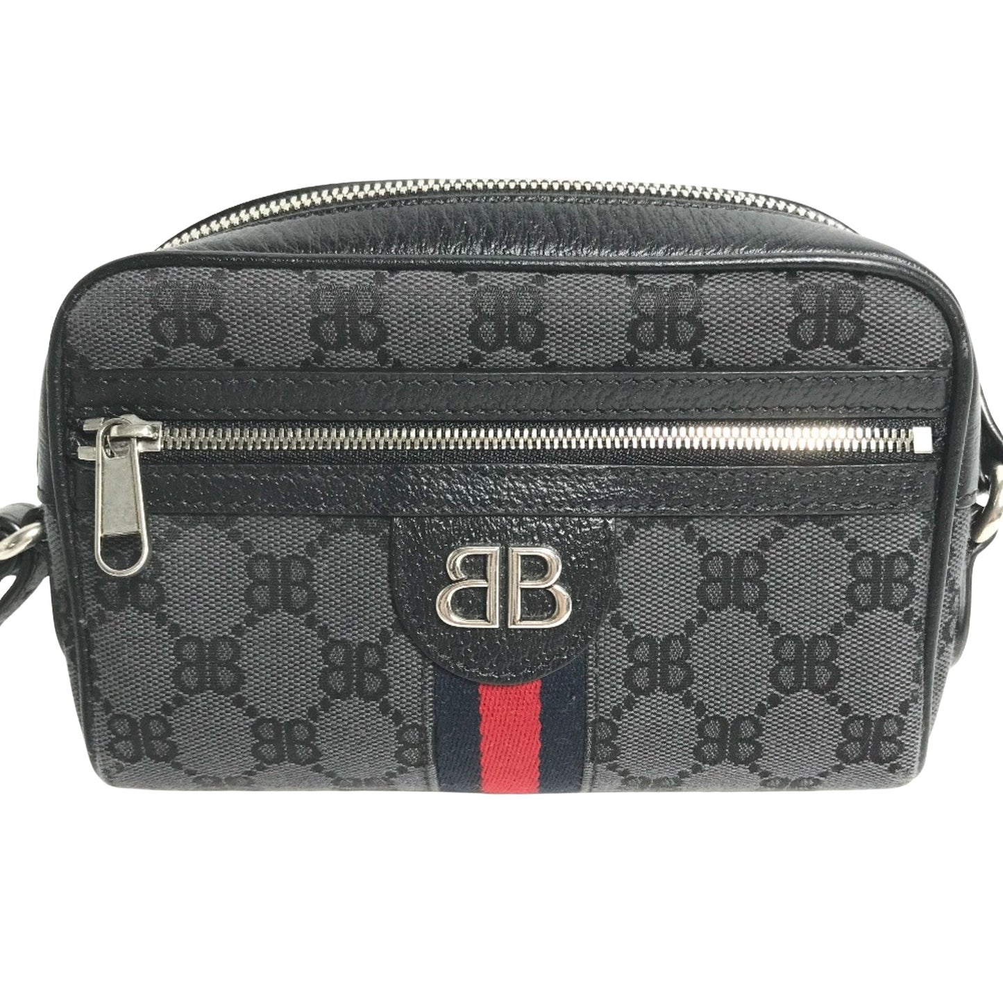 Gucci Camera, Black, Canvas, shoulder