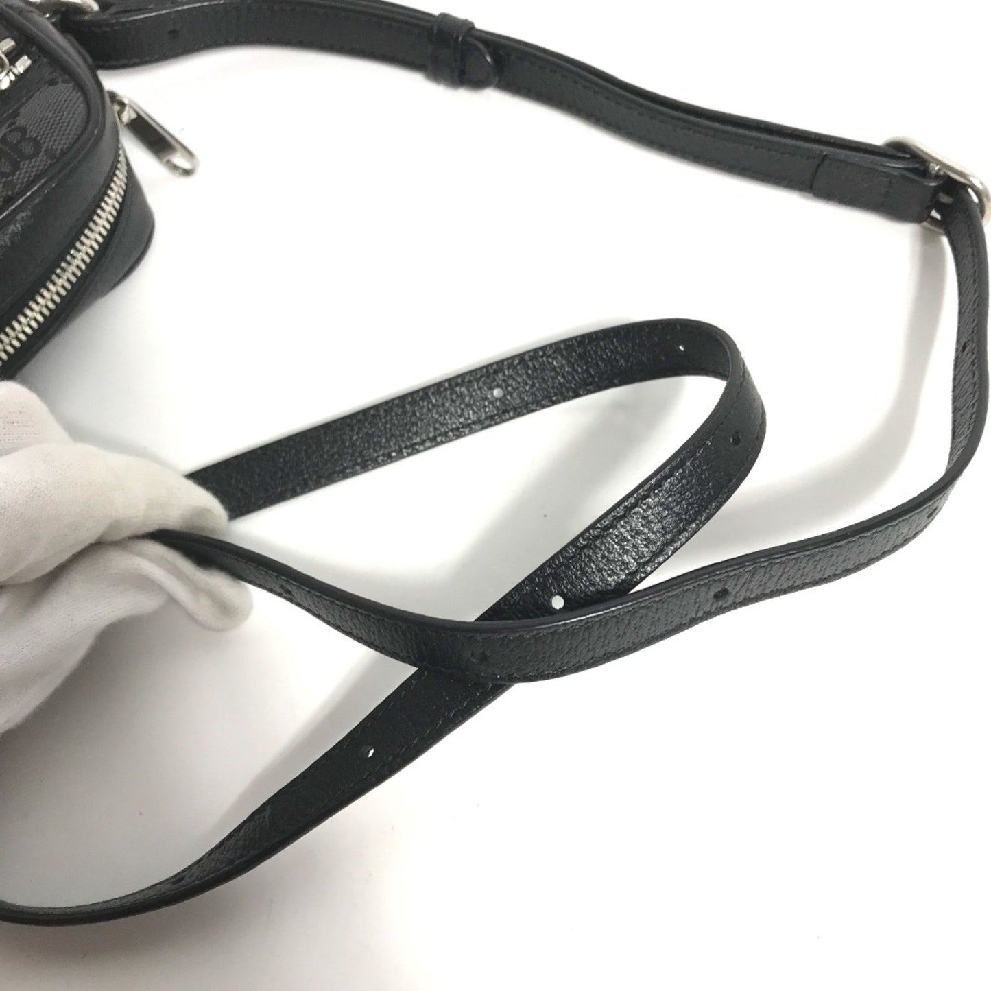Gucci Camera, Black, Canvas, shoulder