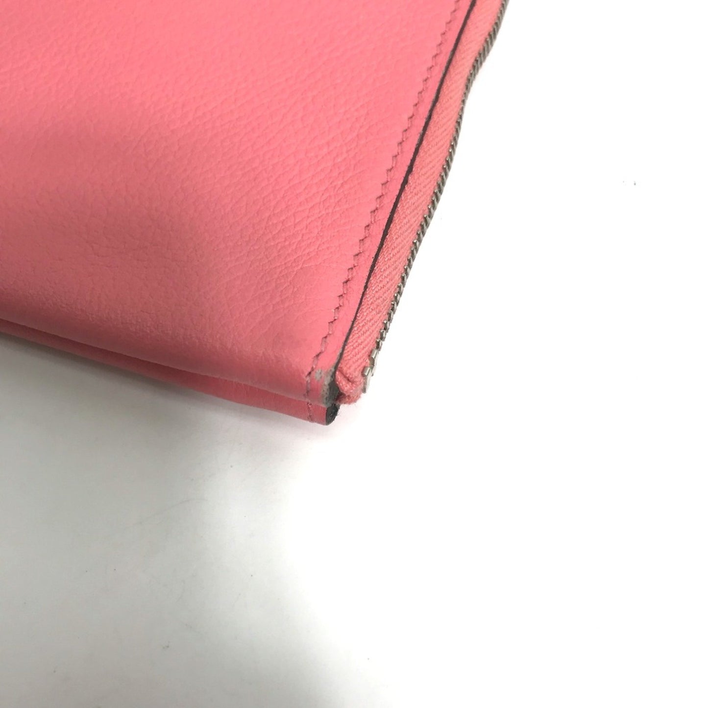 Hermès, Pink, Leather, clutch