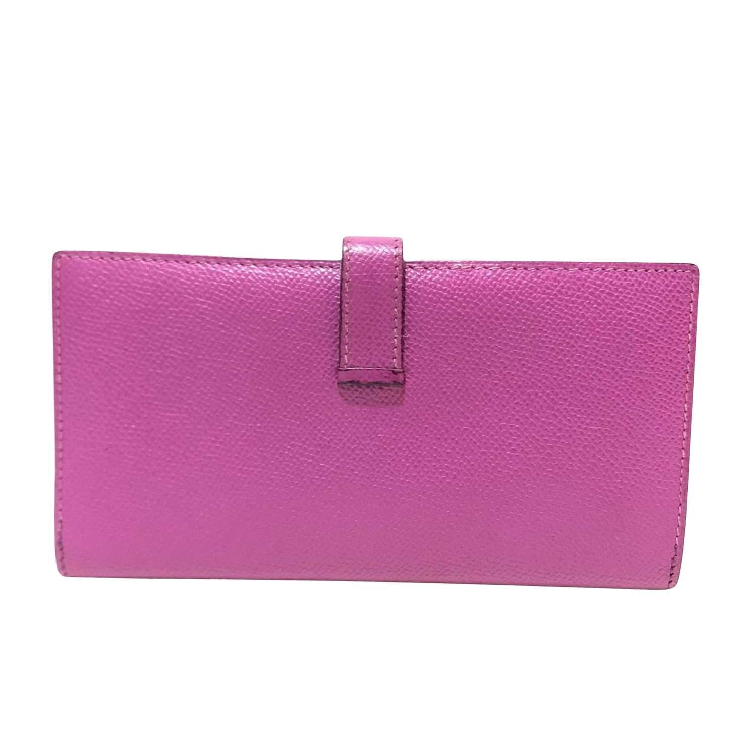 Hermès Béarn, Purple, Leather, wallet