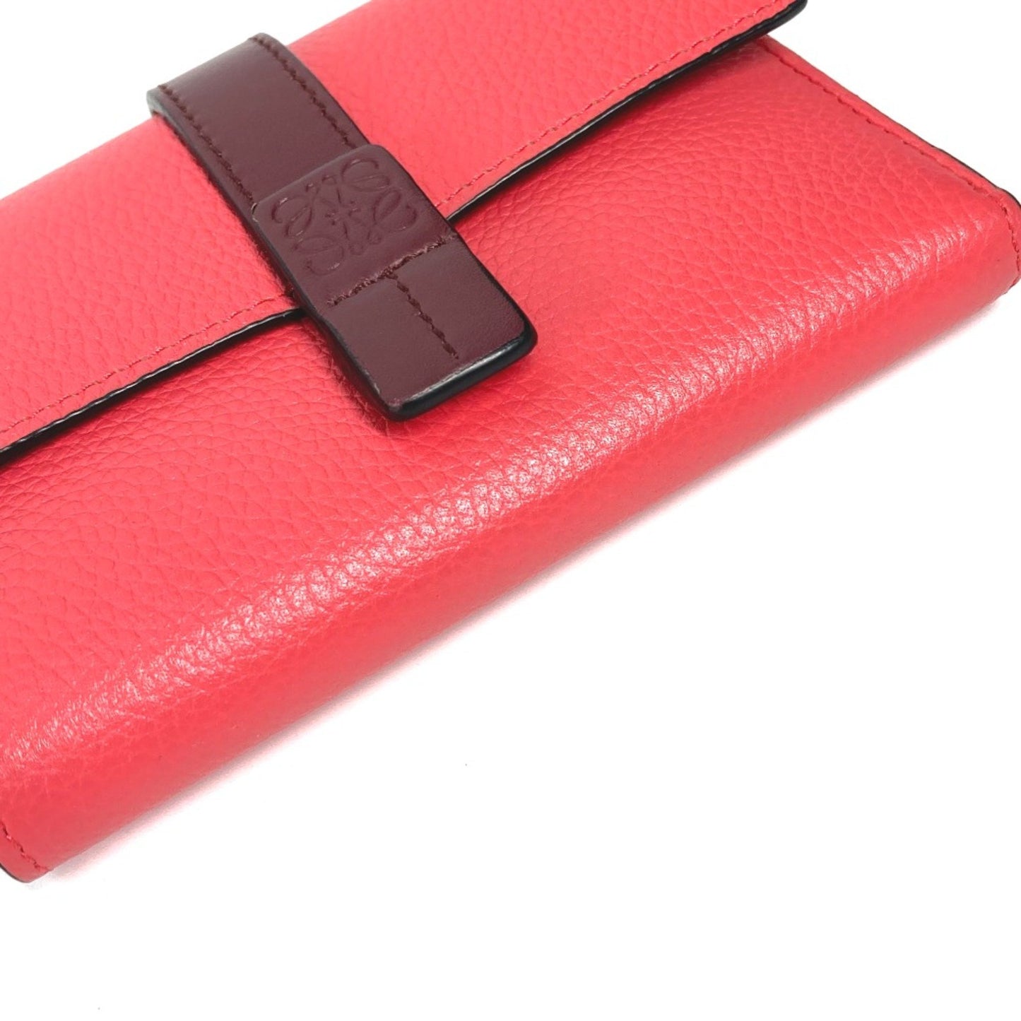 Loewe Trifold Wallet, Pink, Leather, wallet
