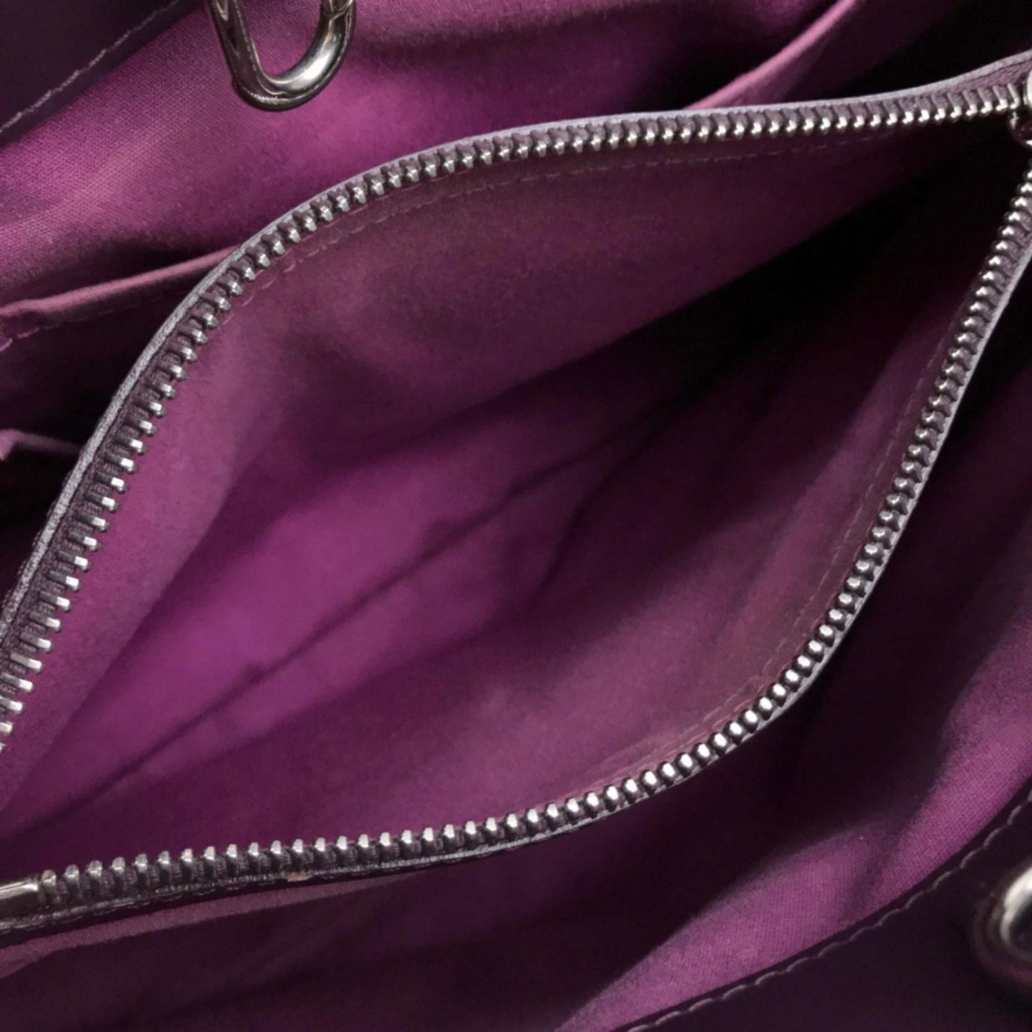 Louis Vuitton Passy, Purple, Leather, handbag